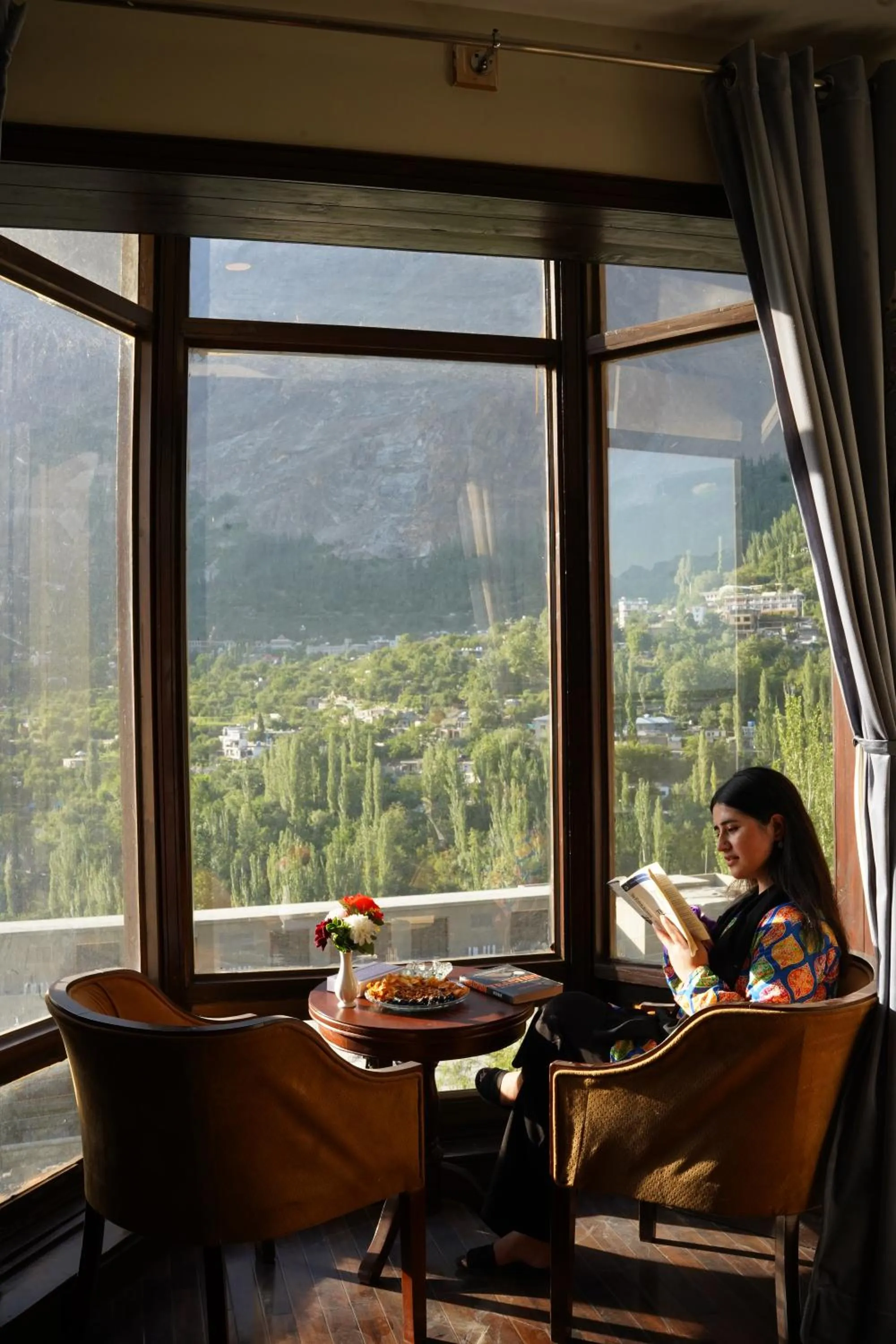 Natural landscape in Hunza Darbar Hotel