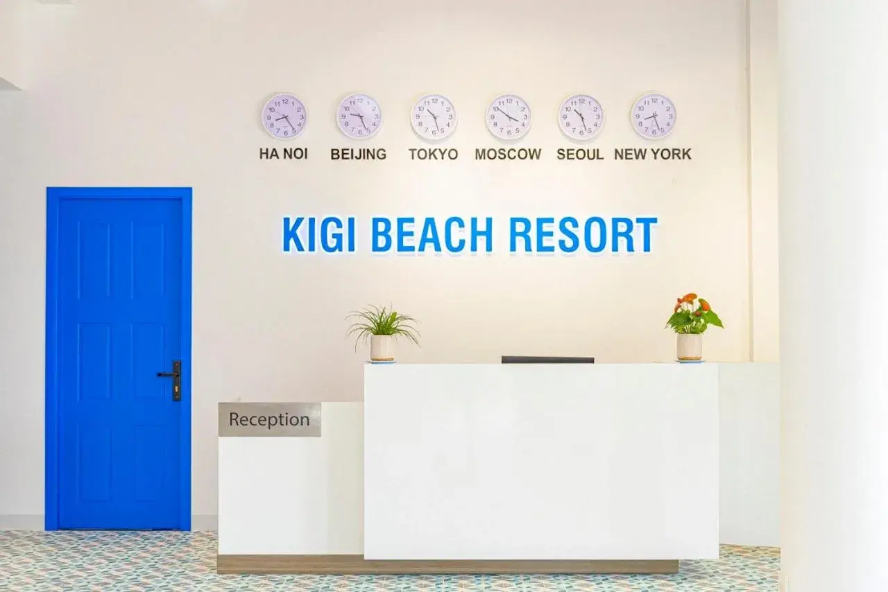 Lobby or reception in KIGI Beach Resort Lobby or reception in KIGI Beach Resort