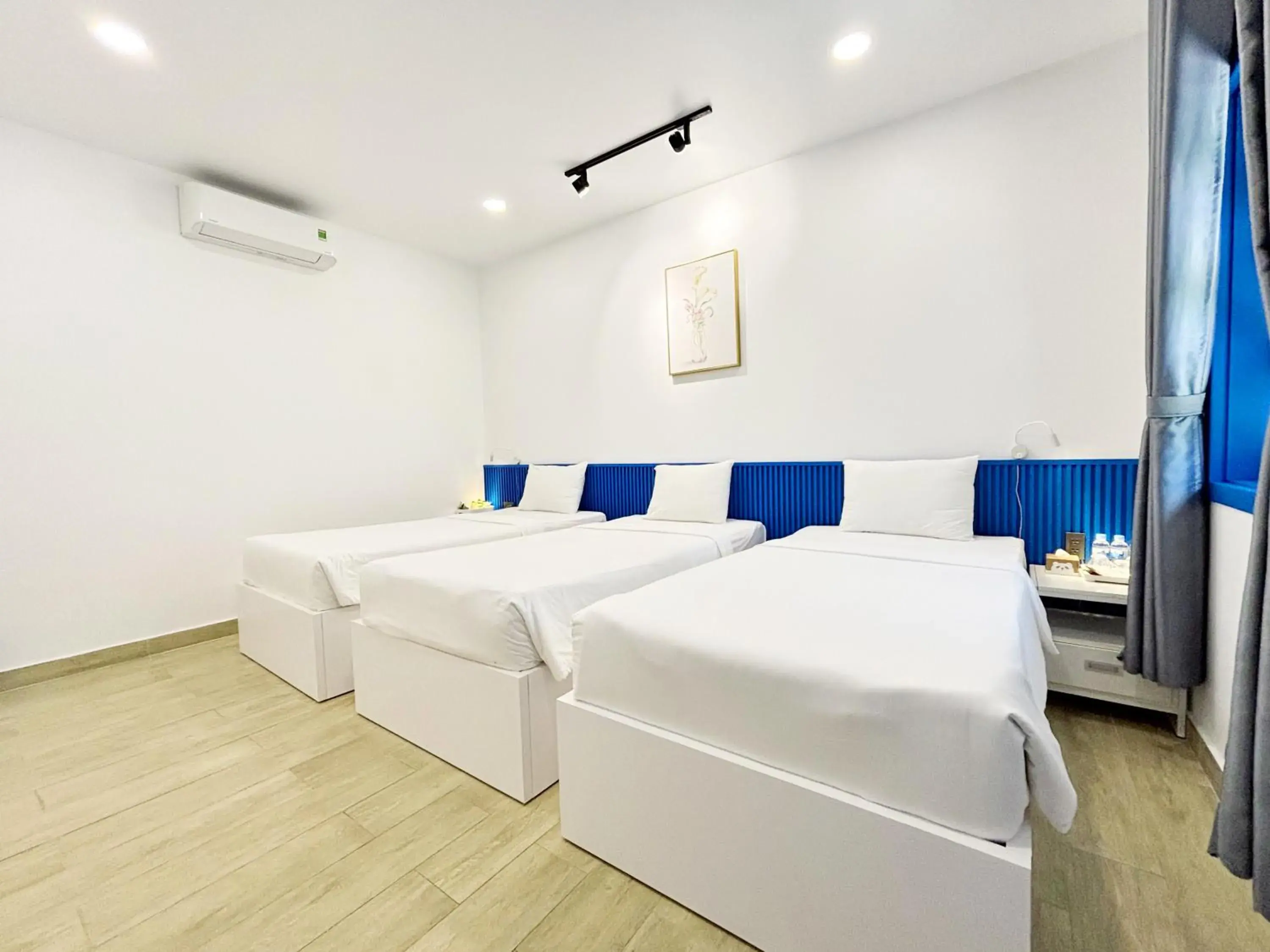 Bed in KIGI Beach Resort Bed in KIGI Beach Resort