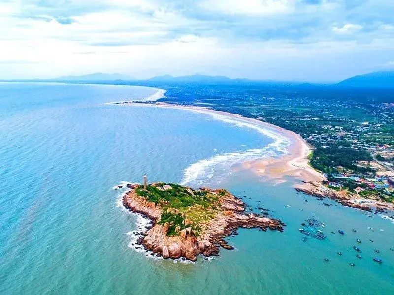 Bird's eye view in KIGI Beach Resort Bird's eye view in KIGI Beach Resort