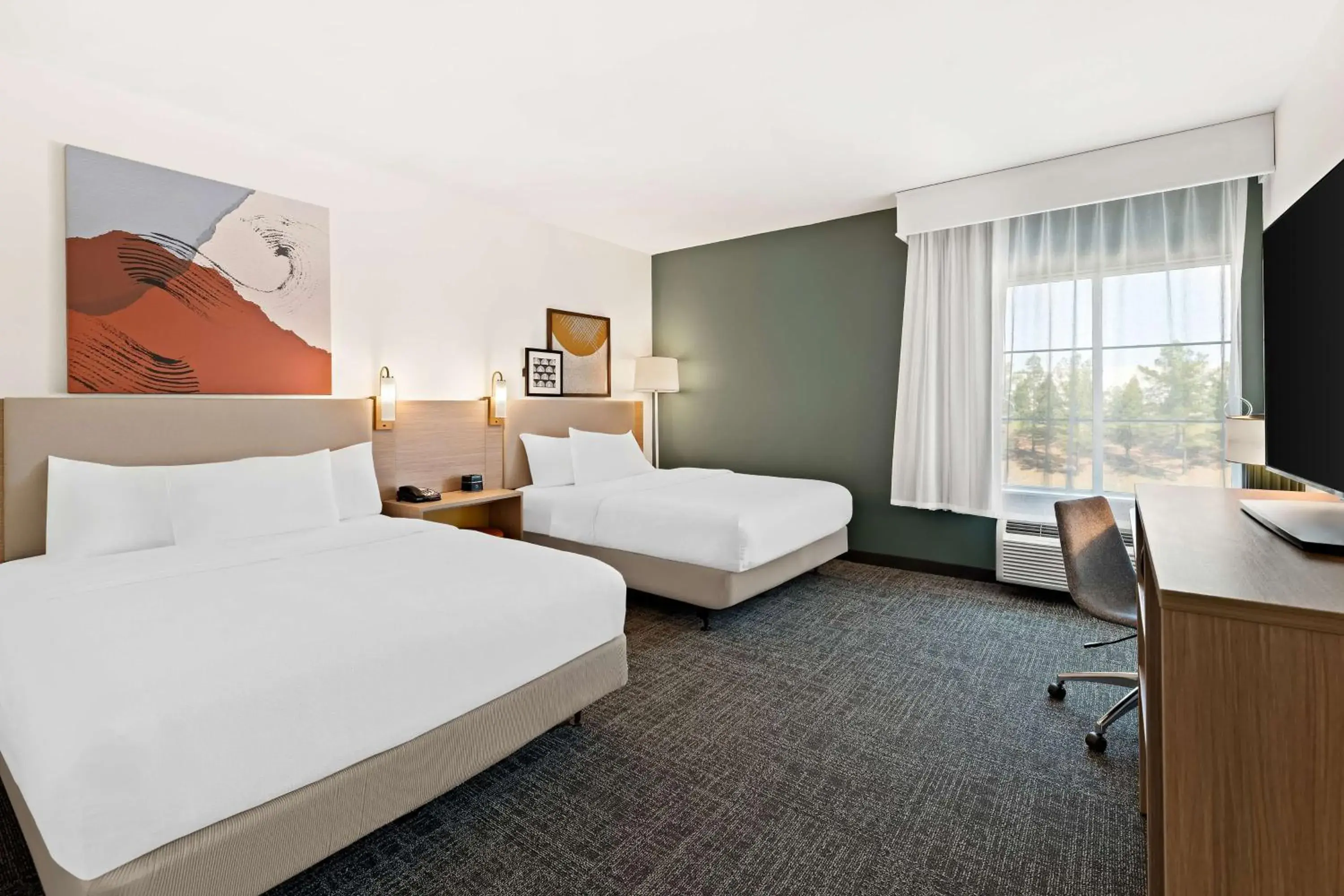 Bed in Spark by Hilton Little Rock West Bed in Spark by Hilton Little Rock West