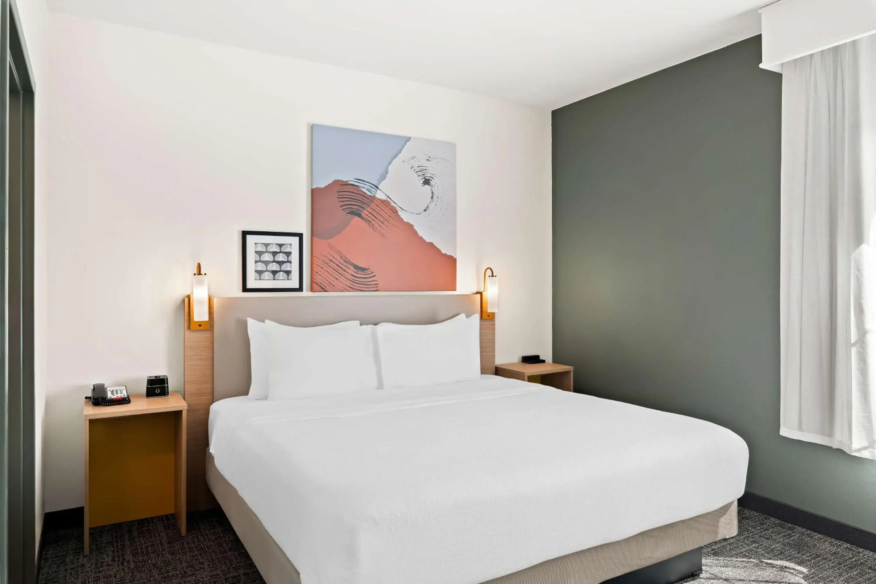 Bed in Spark by Hilton Little Rock West Bed in Spark by Hilton Little Rock West