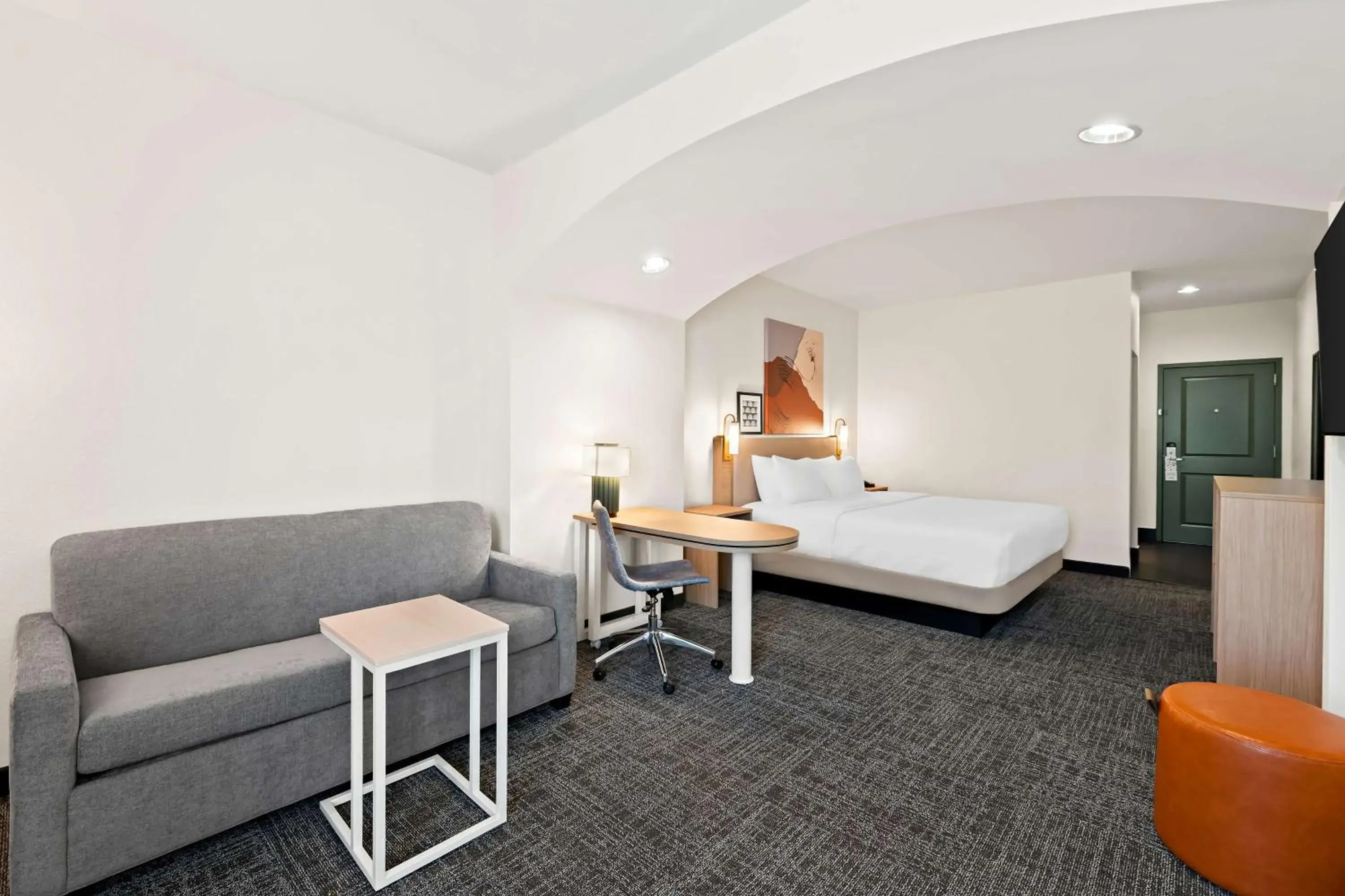 Living room, Bed in Spark by Hilton Little Rock West Living room, Bed in Spark by Hilton Little Rock West