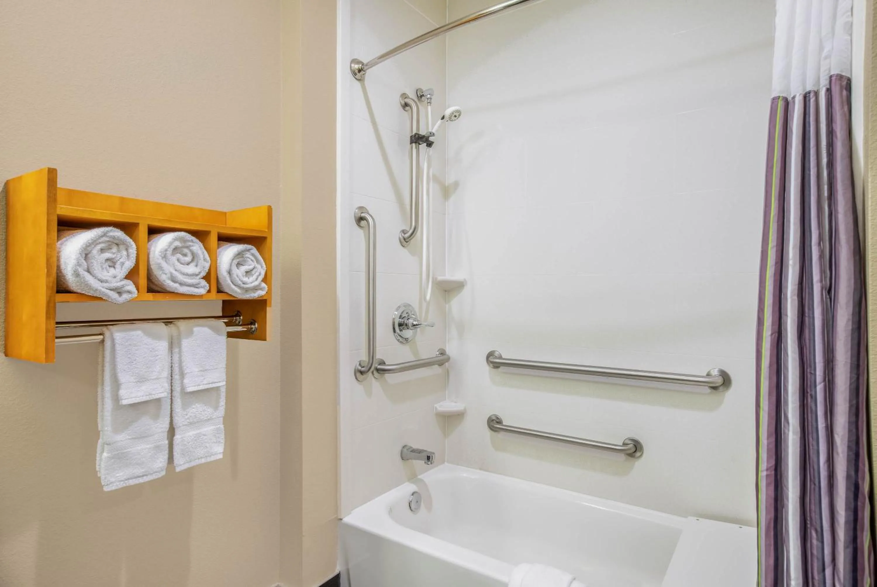 Bathroom in Spark by Hilton Little Rock West