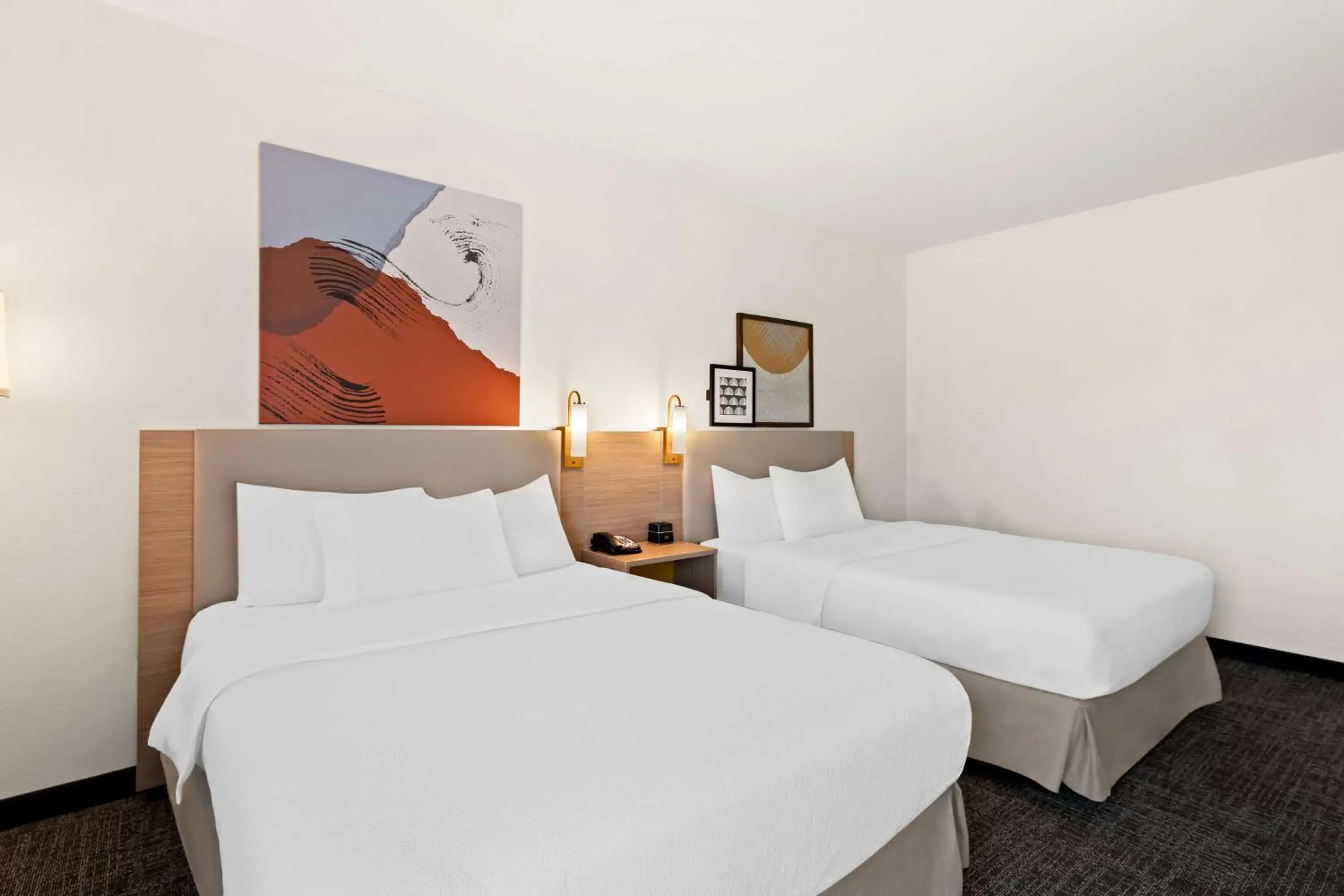 Bed in Spark by Hilton Little Rock West Bed in Spark by Hilton Little Rock West