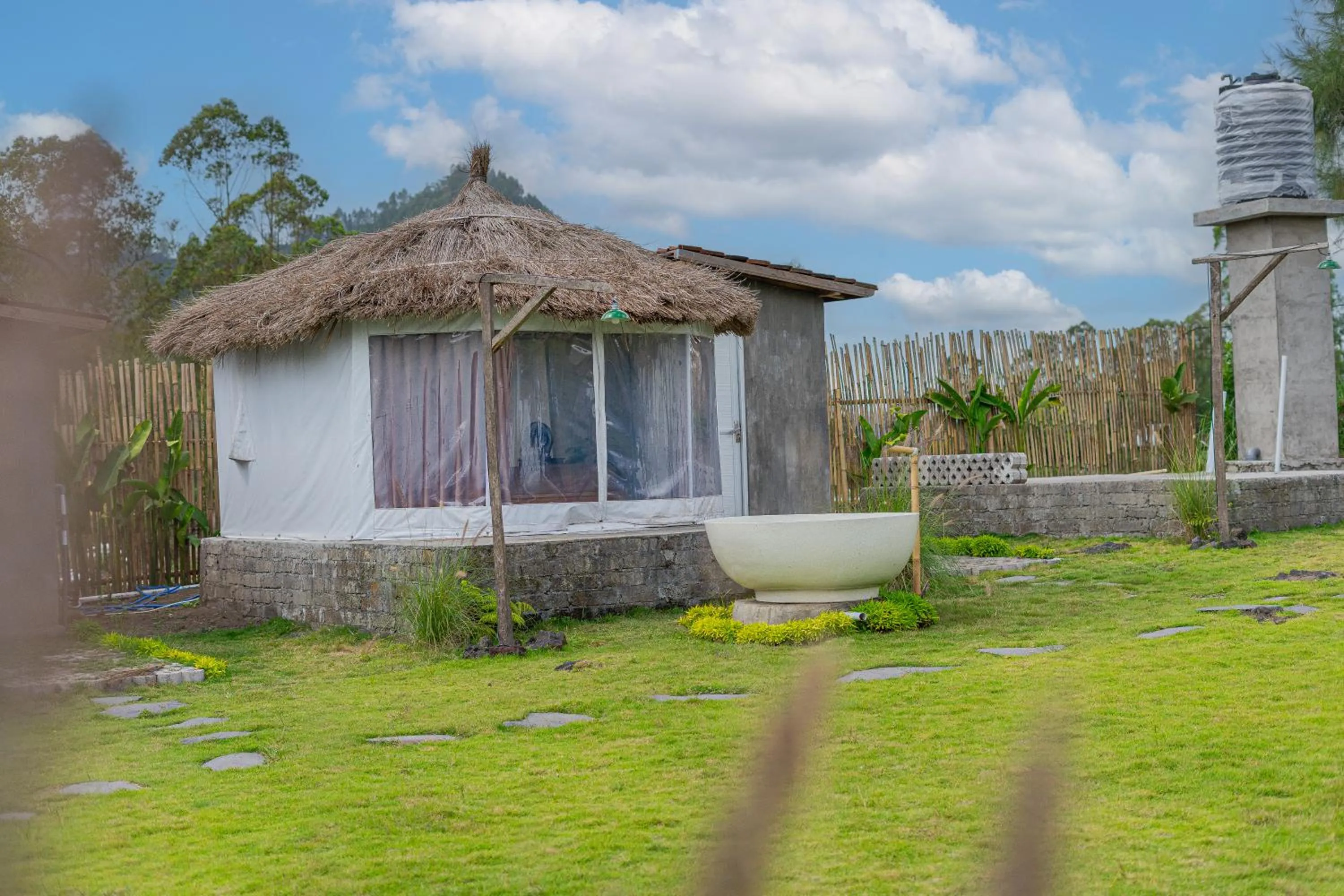 Property building in Polestay Glamping Kintamani