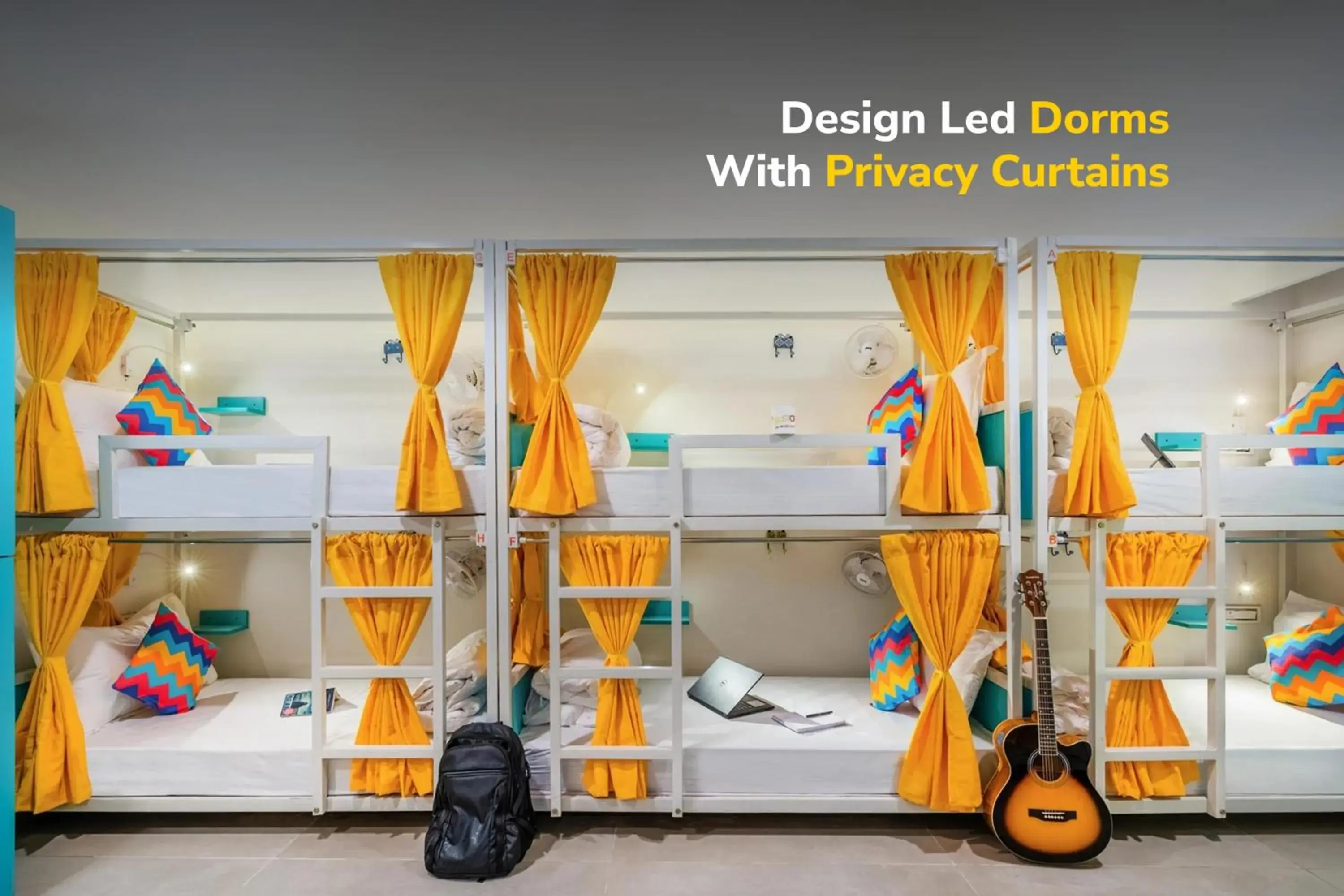 Bed in goSTOPS PLUS Rishikesh Tapovan Bed in goSTOPS PLUS Rishikesh Tapovan