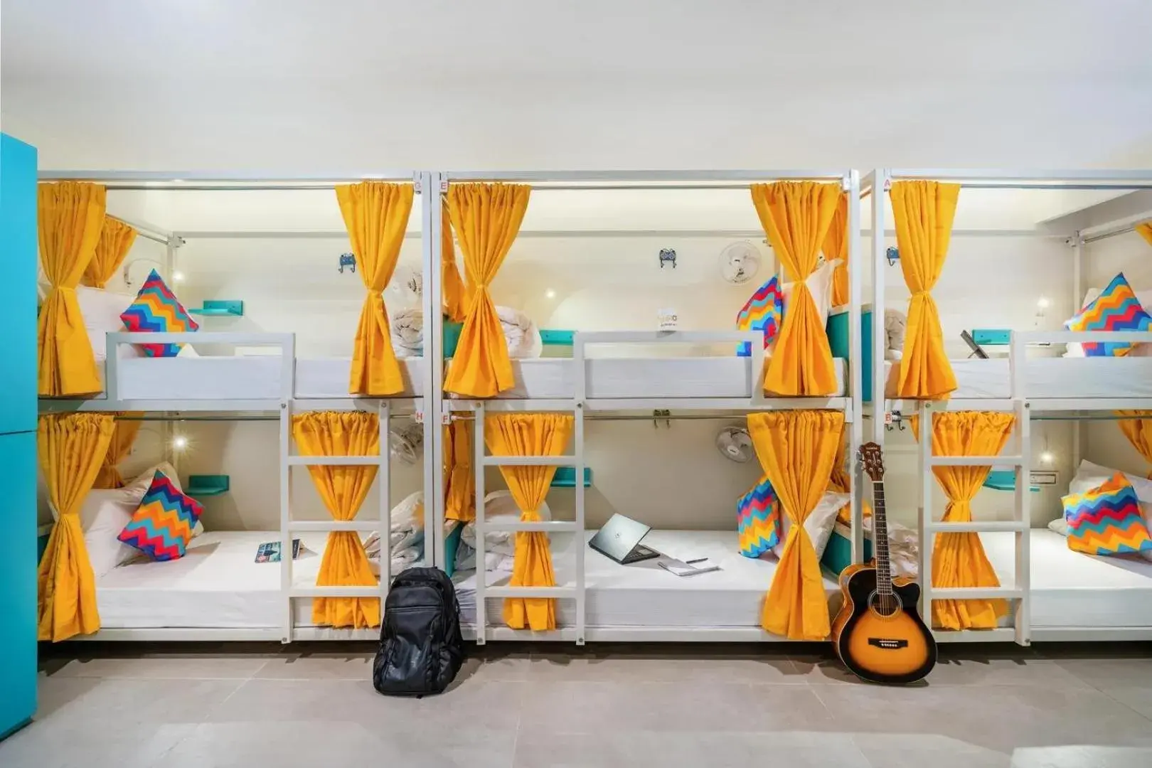 bunk bed, Bed in goSTOPS PLUS Rishikesh Tapovan bunk bed, Bed in goSTOPS PLUS Rishikesh Tapovan