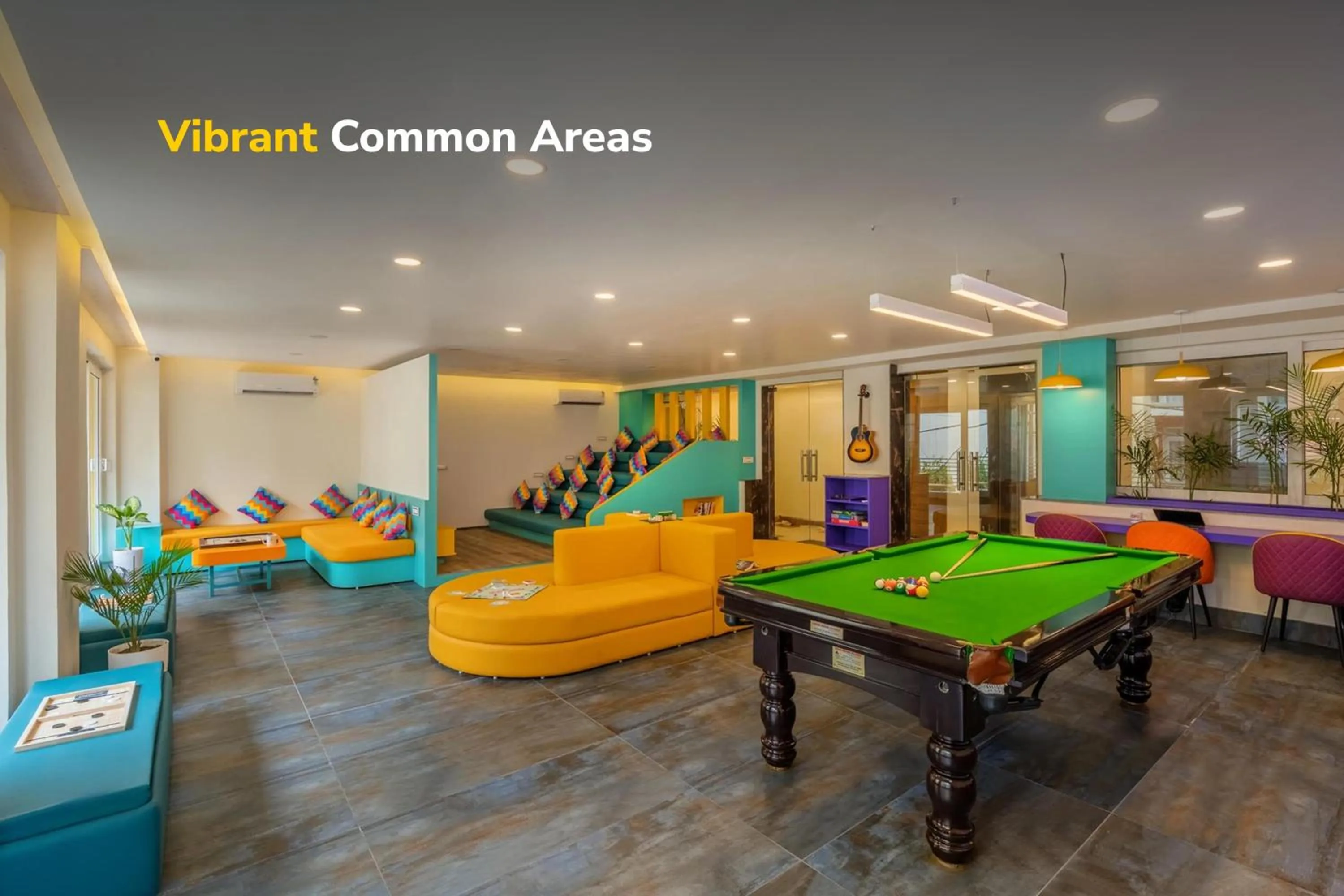 Game Room in goSTOPS PLUS Rishikesh Tapovan