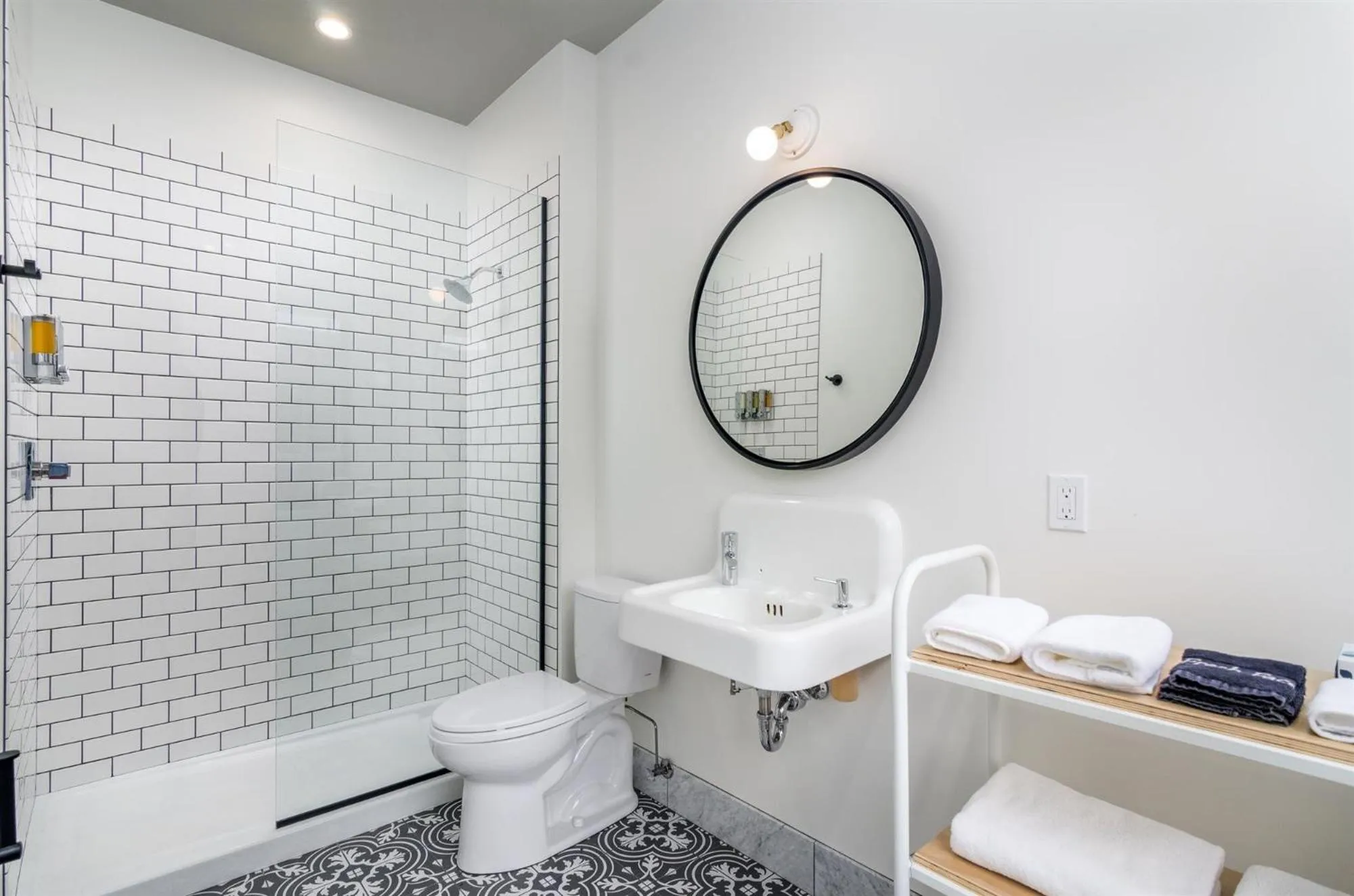 Bathroom in Norblad Hotel