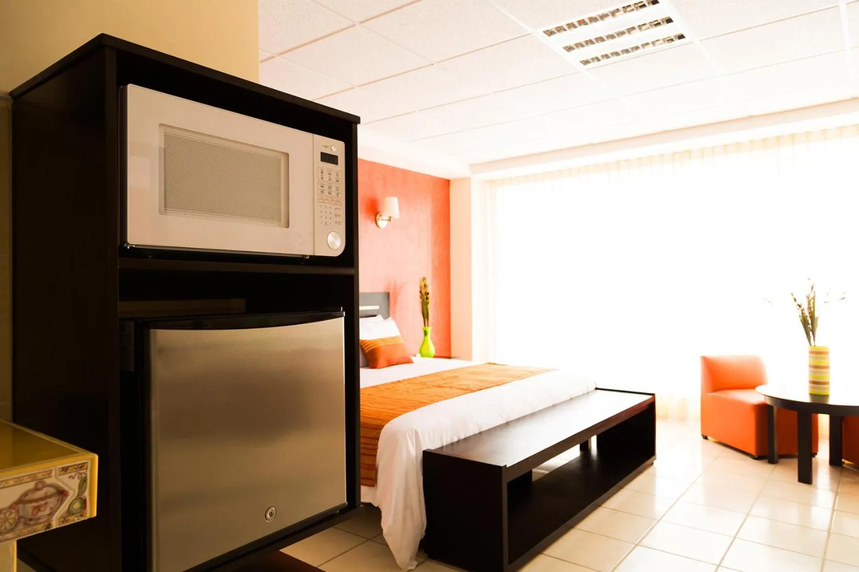 Bed in Inn Express Hotel Tula