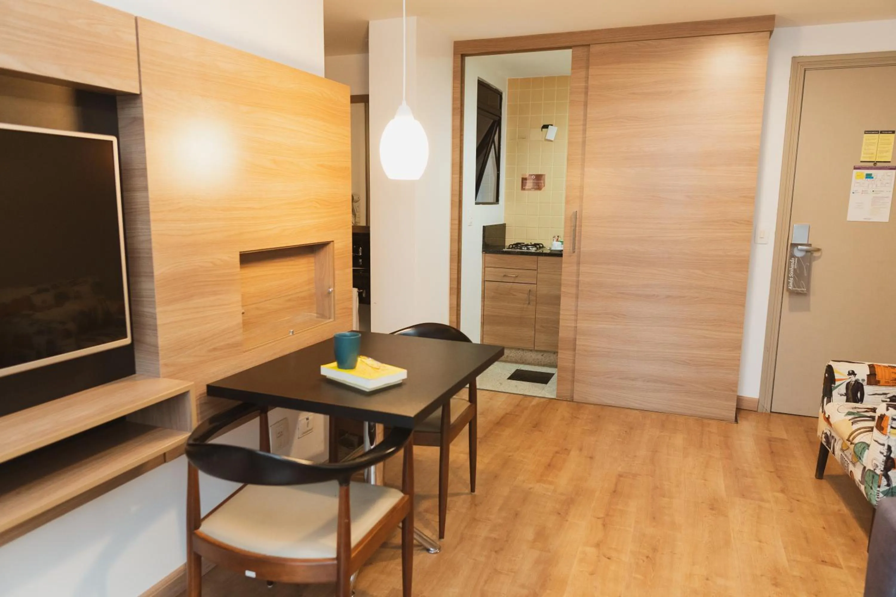 Seating area in Intercity Curitiba 7 de Setembro