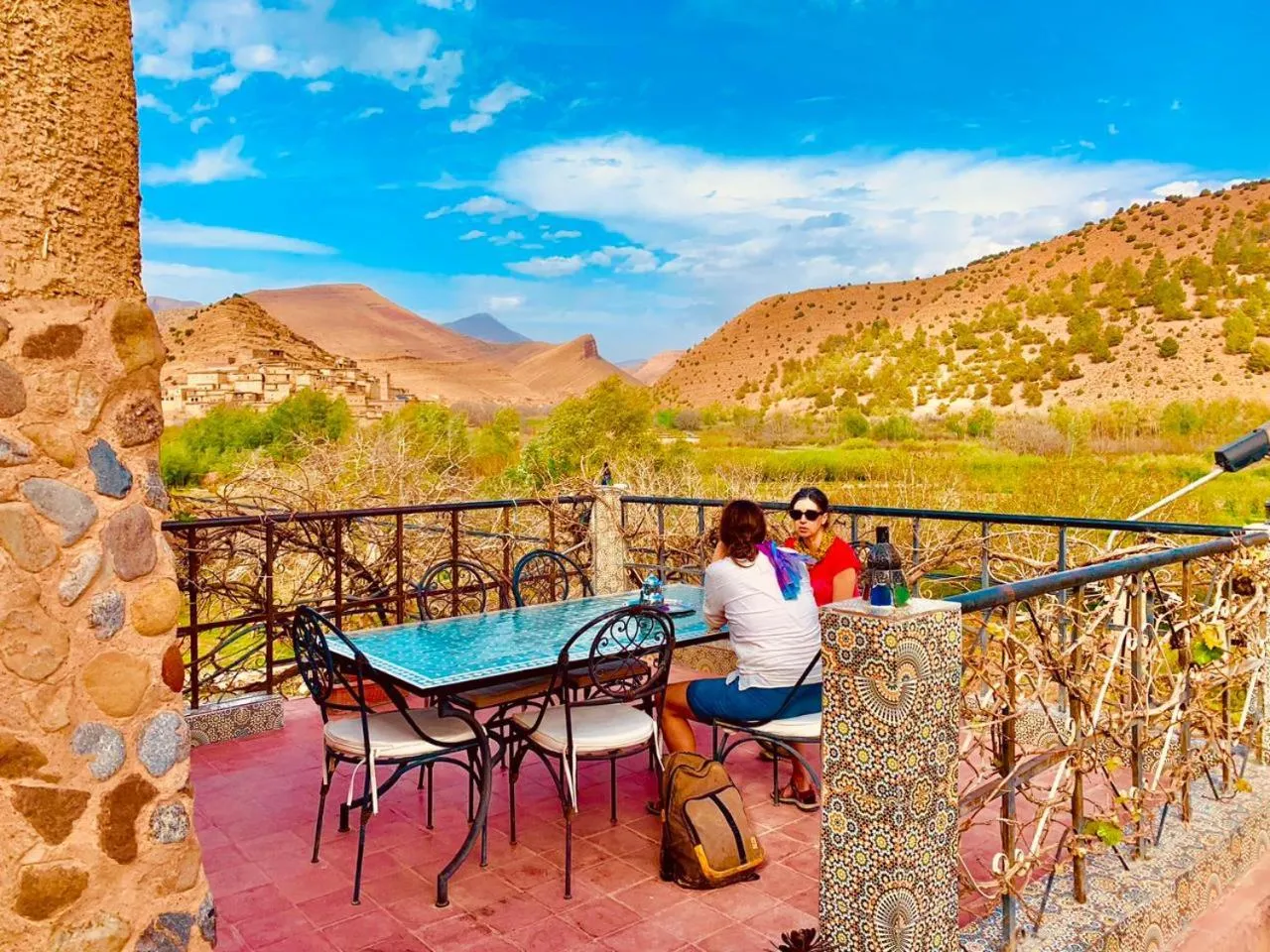 Patio in Gite Tawada