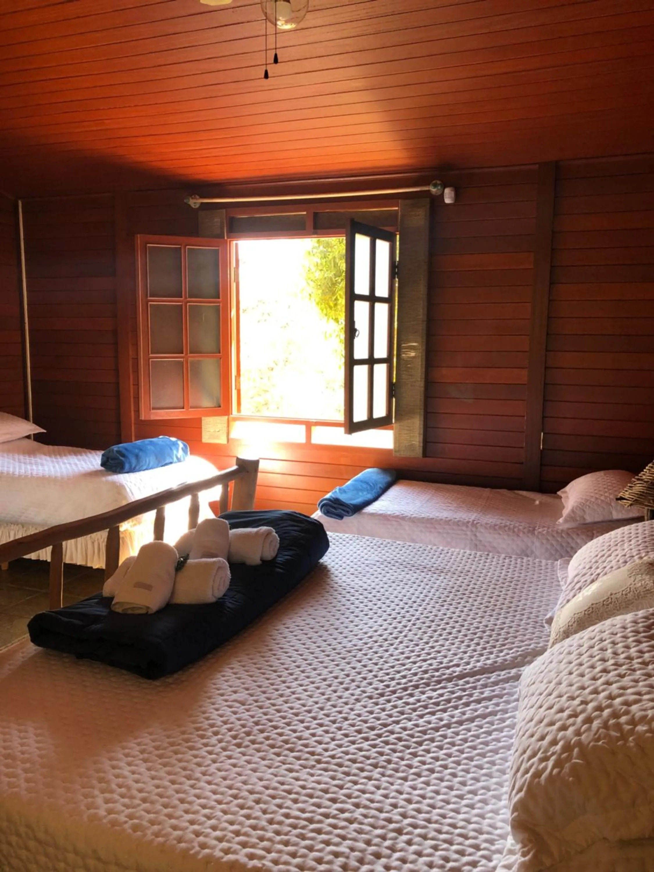 Bed in Fazenda Quinta da Esperança- Pousada e Lazer