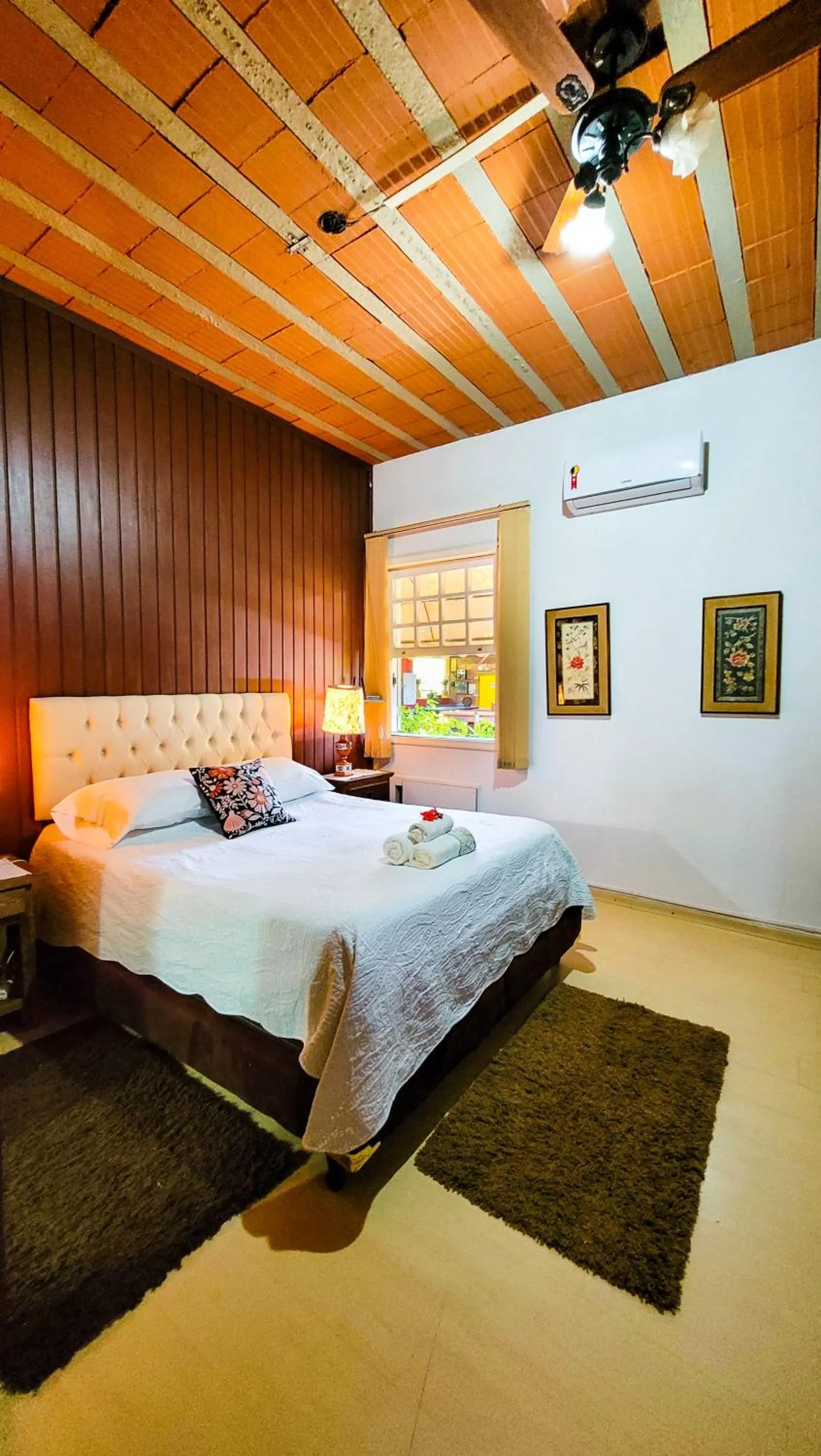 Bed in Fazenda Quinta da Esperança- Pousada e Lazer