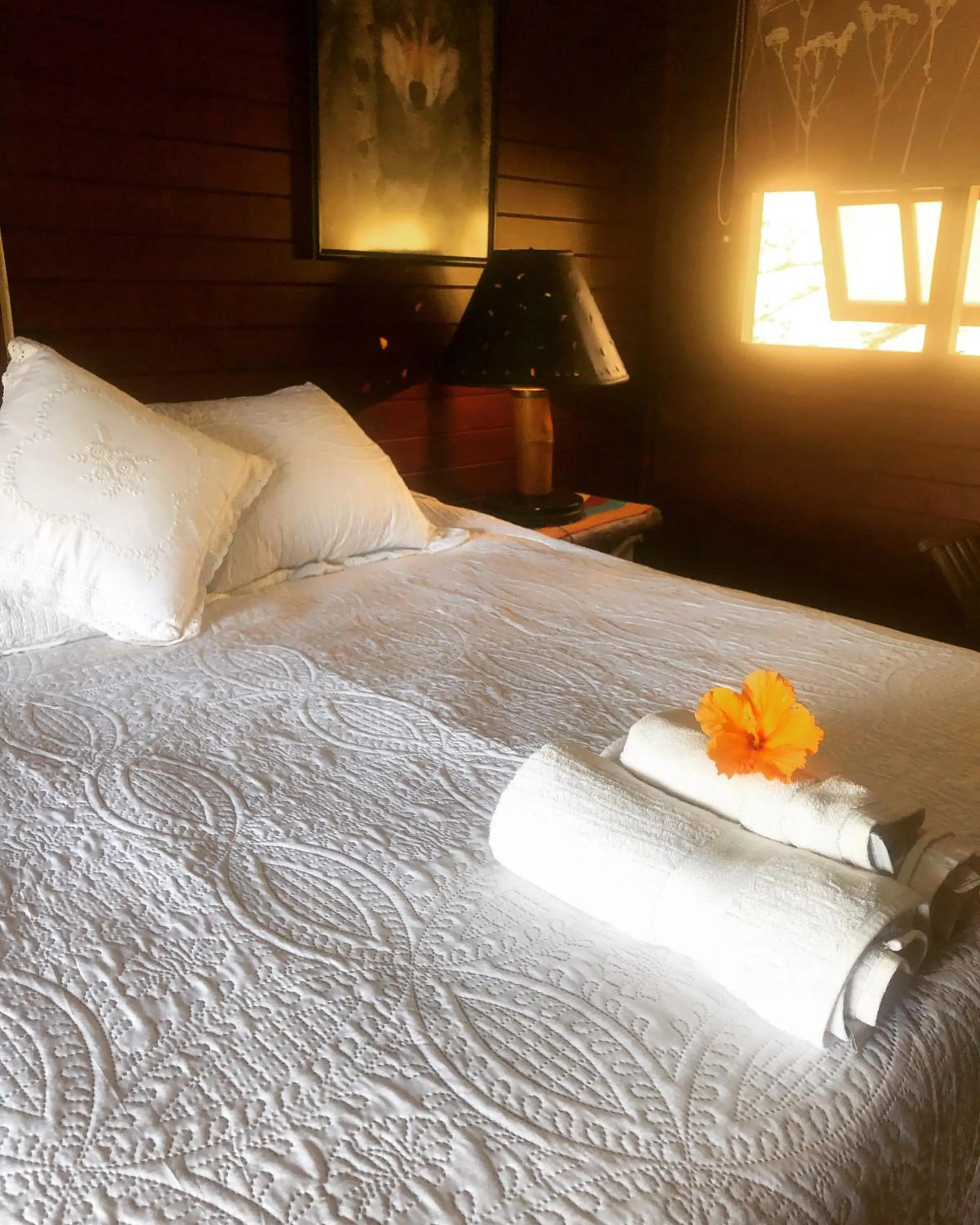 Bed in Fazenda Quinta da Esperança- Pousada e Lazer