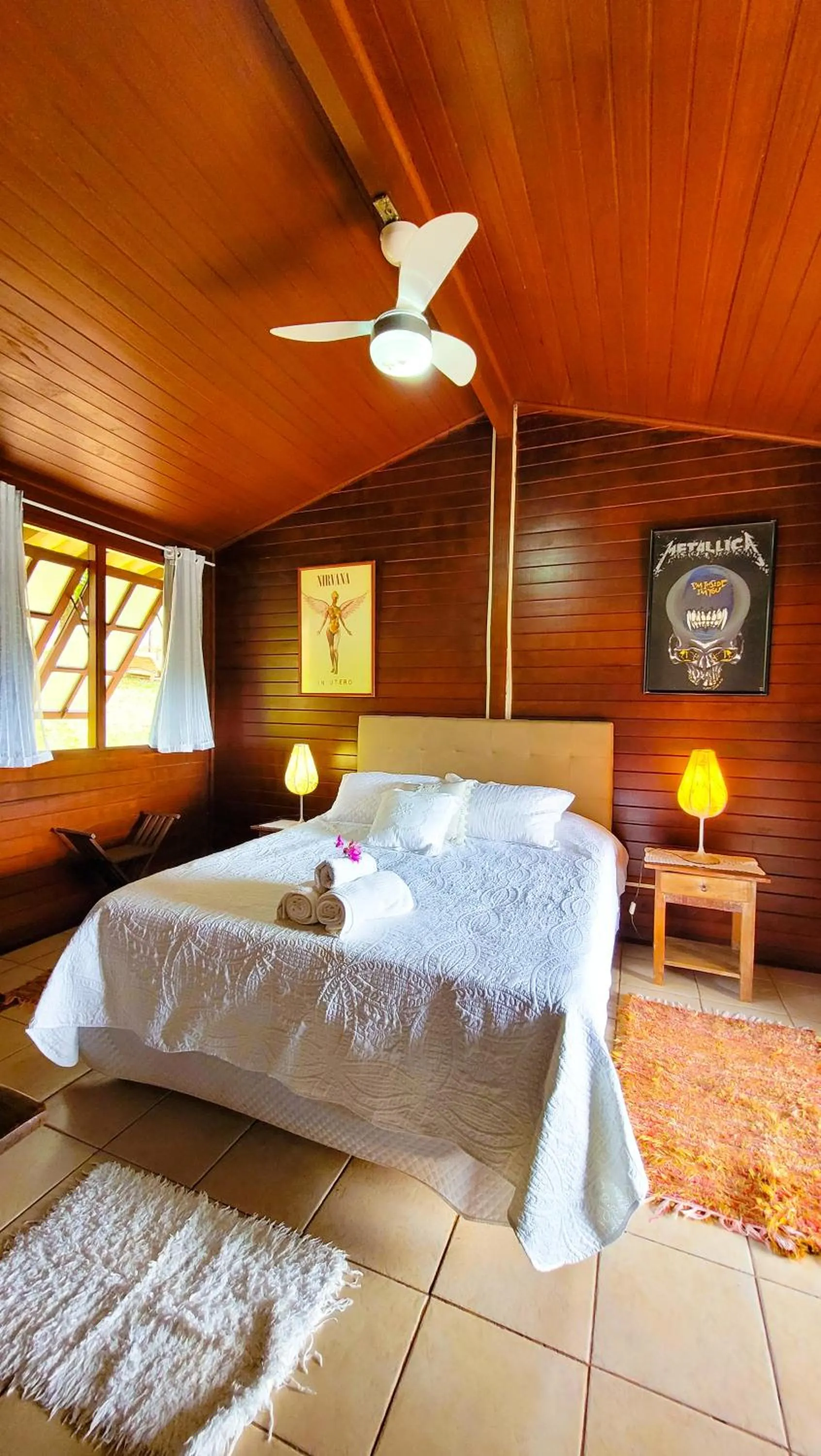 Bed in Fazenda Quinta da Esperança- Pousada e Lazer