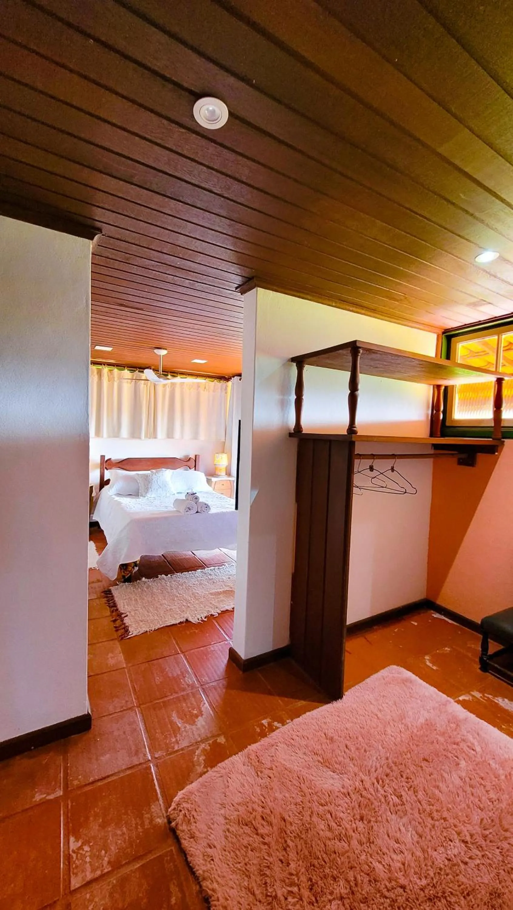 Bed in Fazenda Quinta da Esperança- Pousada e Lazer