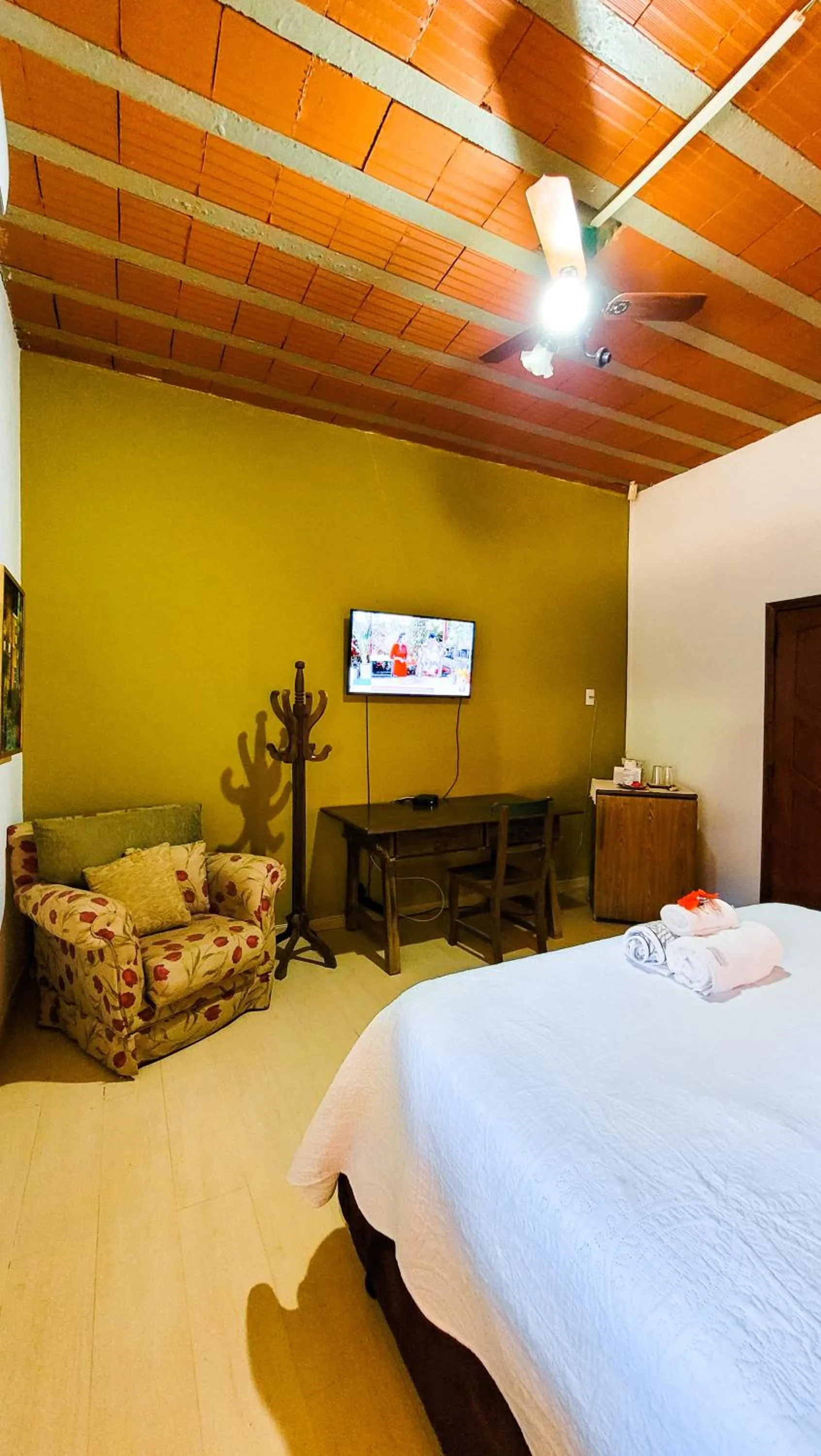 Bed in Fazenda Quinta da Esperança- Pousada e Lazer