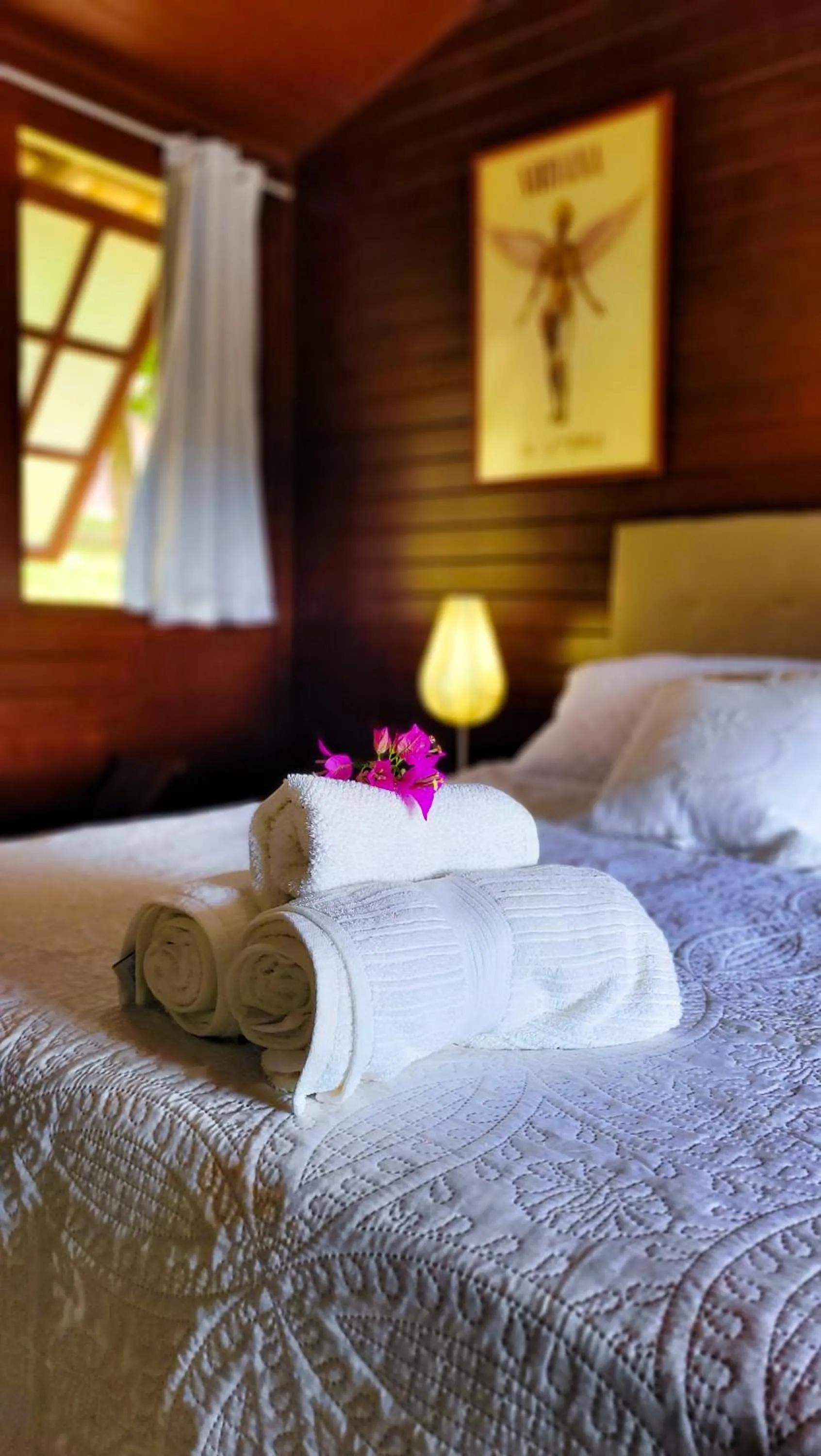 Bed in Fazenda Quinta da Esperança- Pousada e Lazer