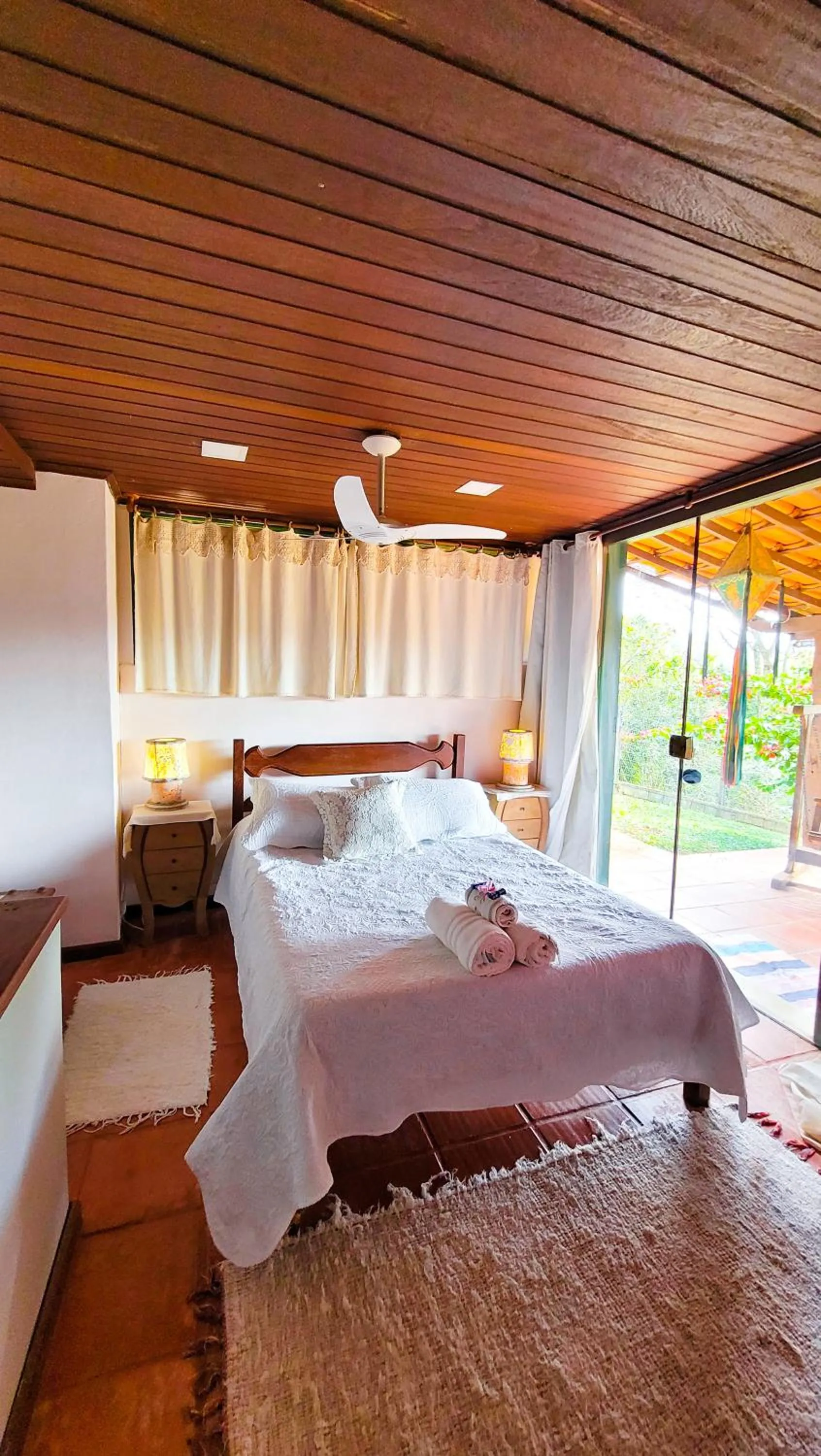 Bed in Fazenda Quinta da Esperança- Pousada e Lazer