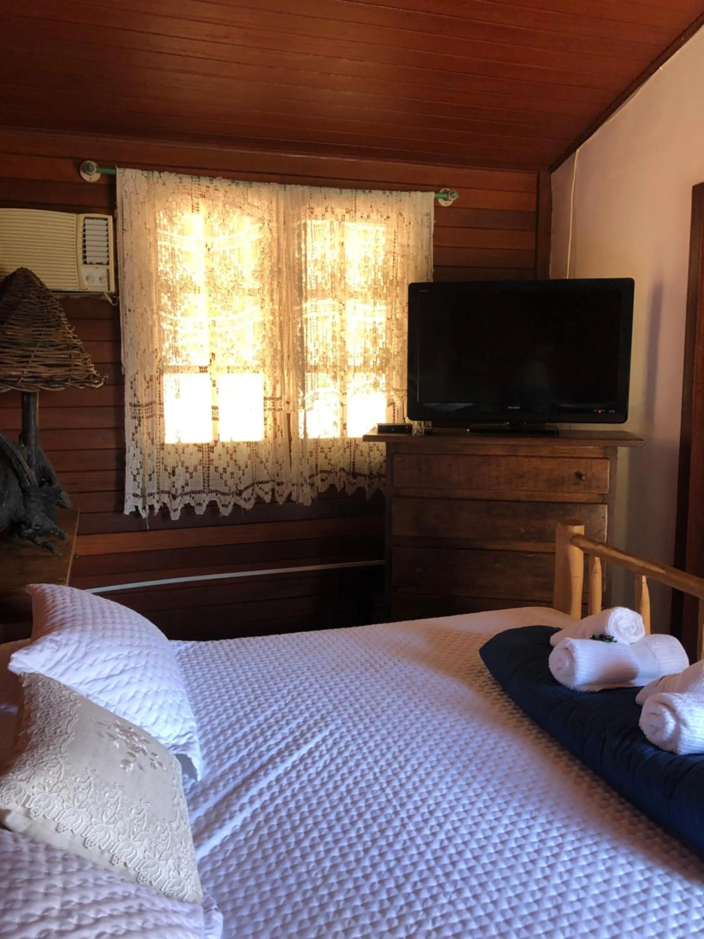 Bed in Fazenda Quinta da Esperança- Pousada e Lazer