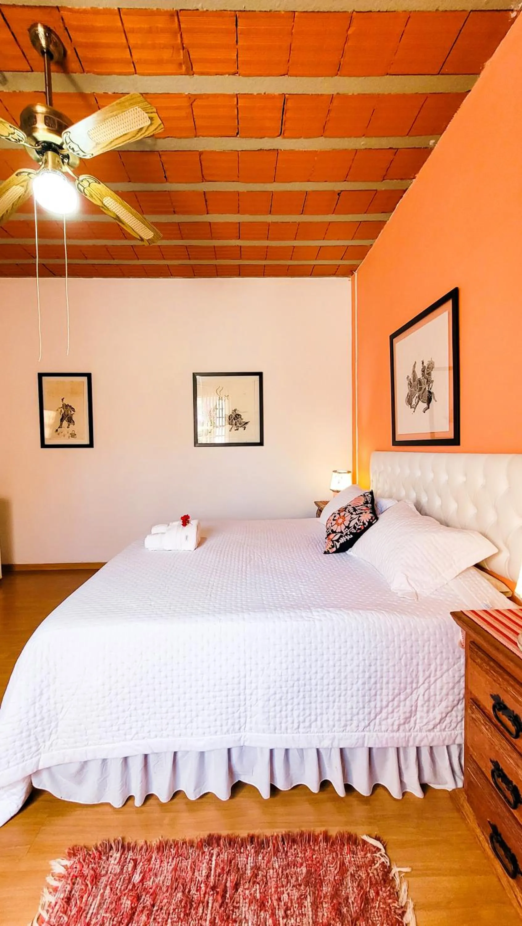 Bed in Fazenda Quinta da Esperança- Pousada e Lazer