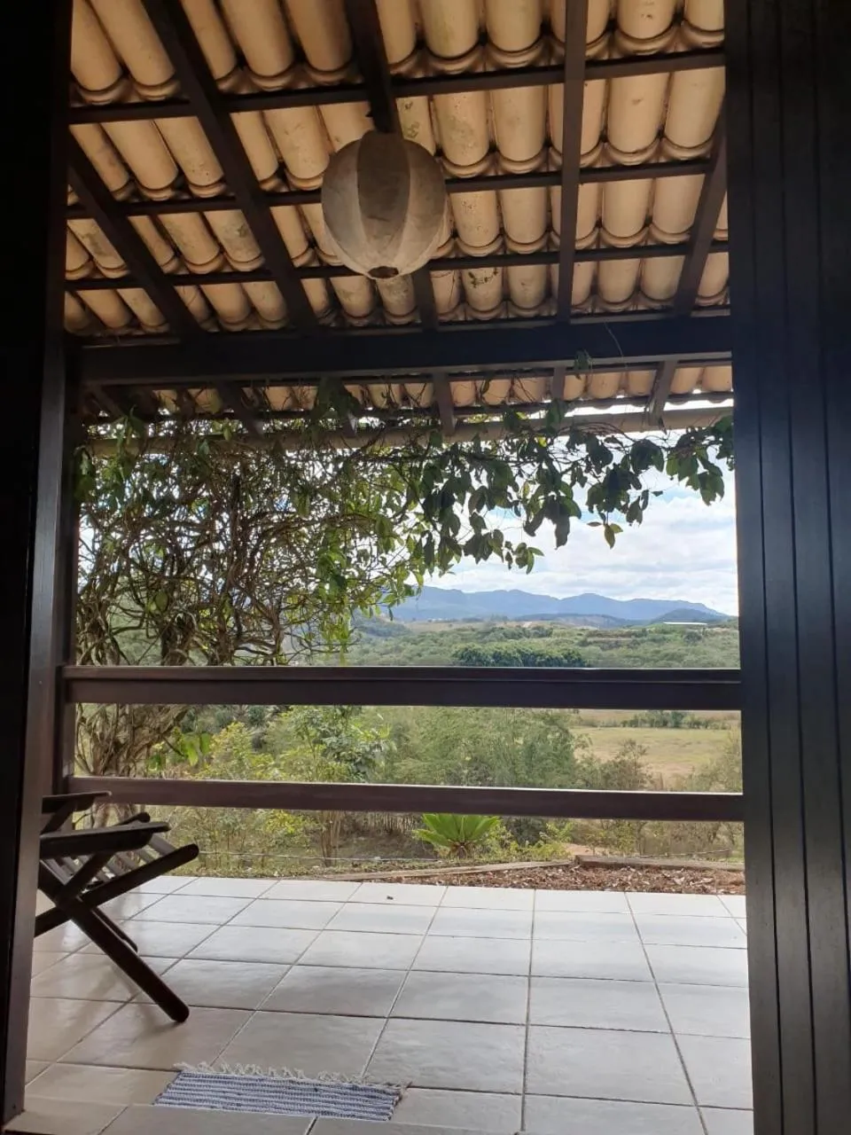 Balcony/Terrace in Fazenda Quinta da Esperança- Pousada e Lazer
