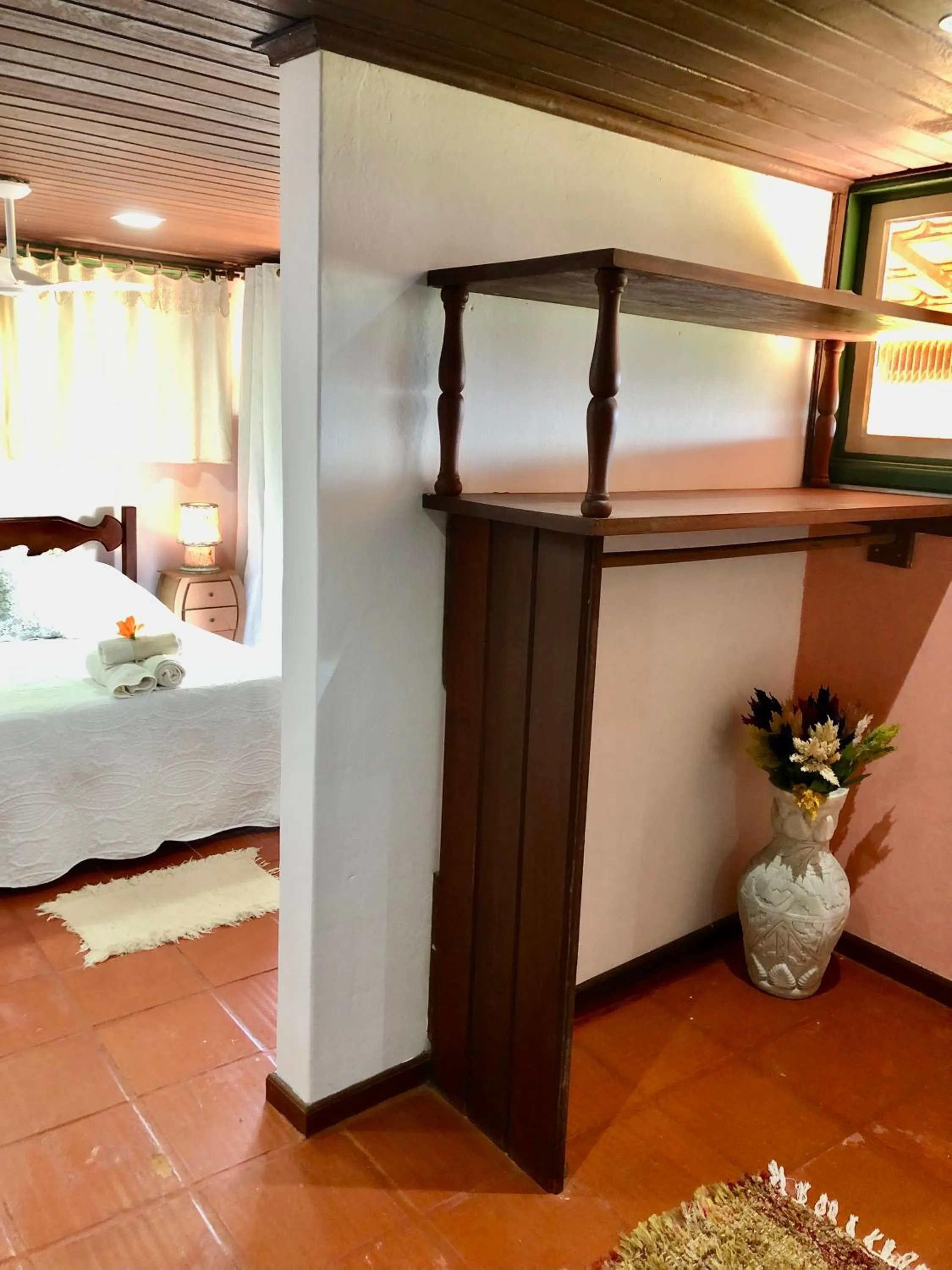 Bed in Fazenda Quinta da Esperança- Pousada e Lazer