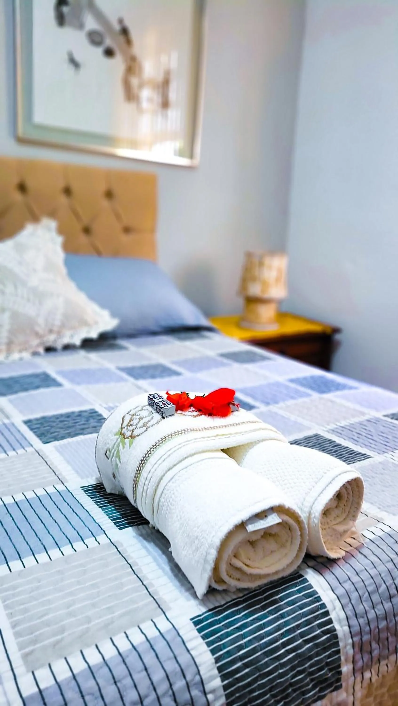 Bed in Fazenda Quinta da Esperança- Pousada e Lazer