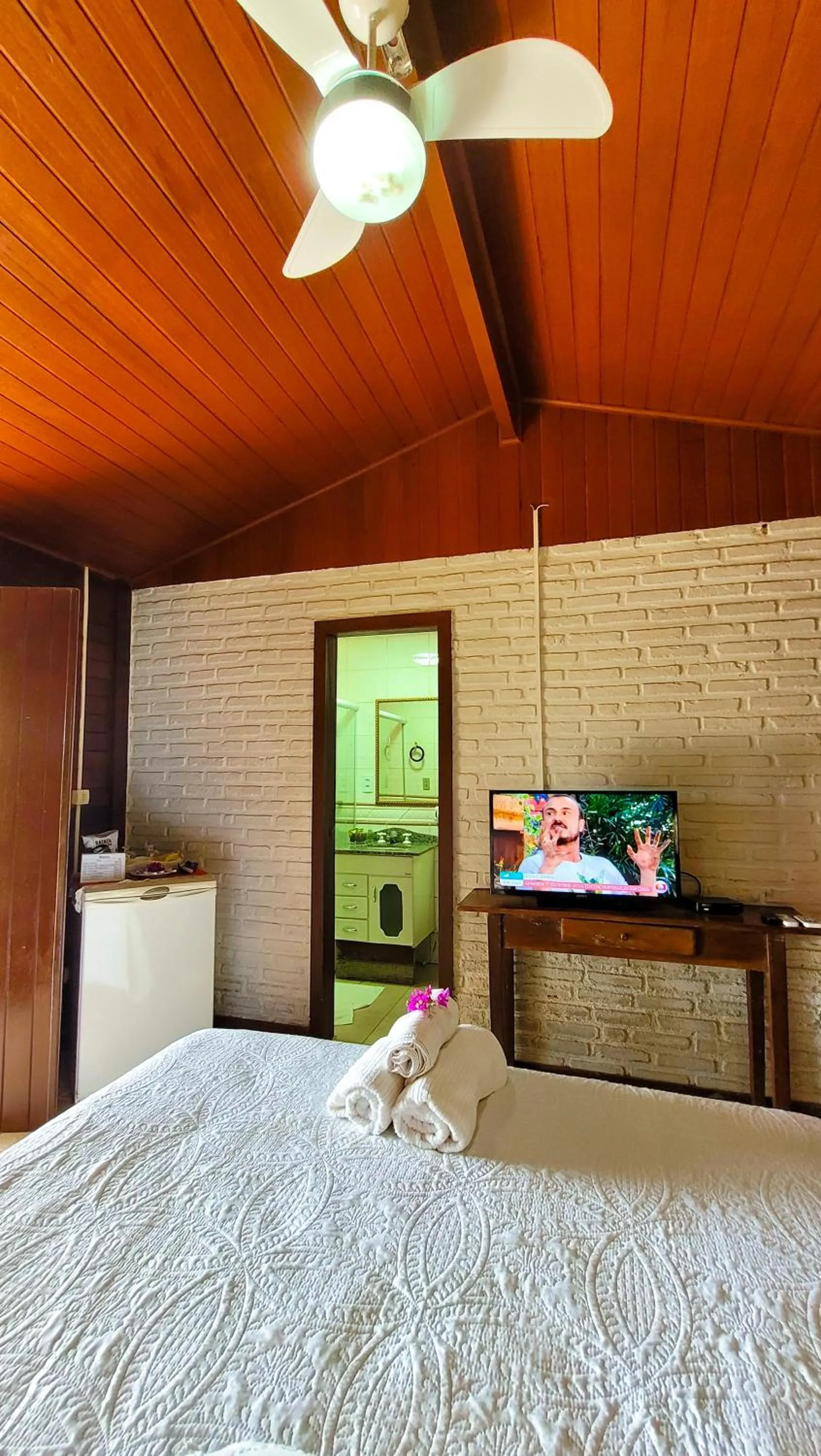 Bed in Fazenda Quinta da Esperança- Pousada e Lazer