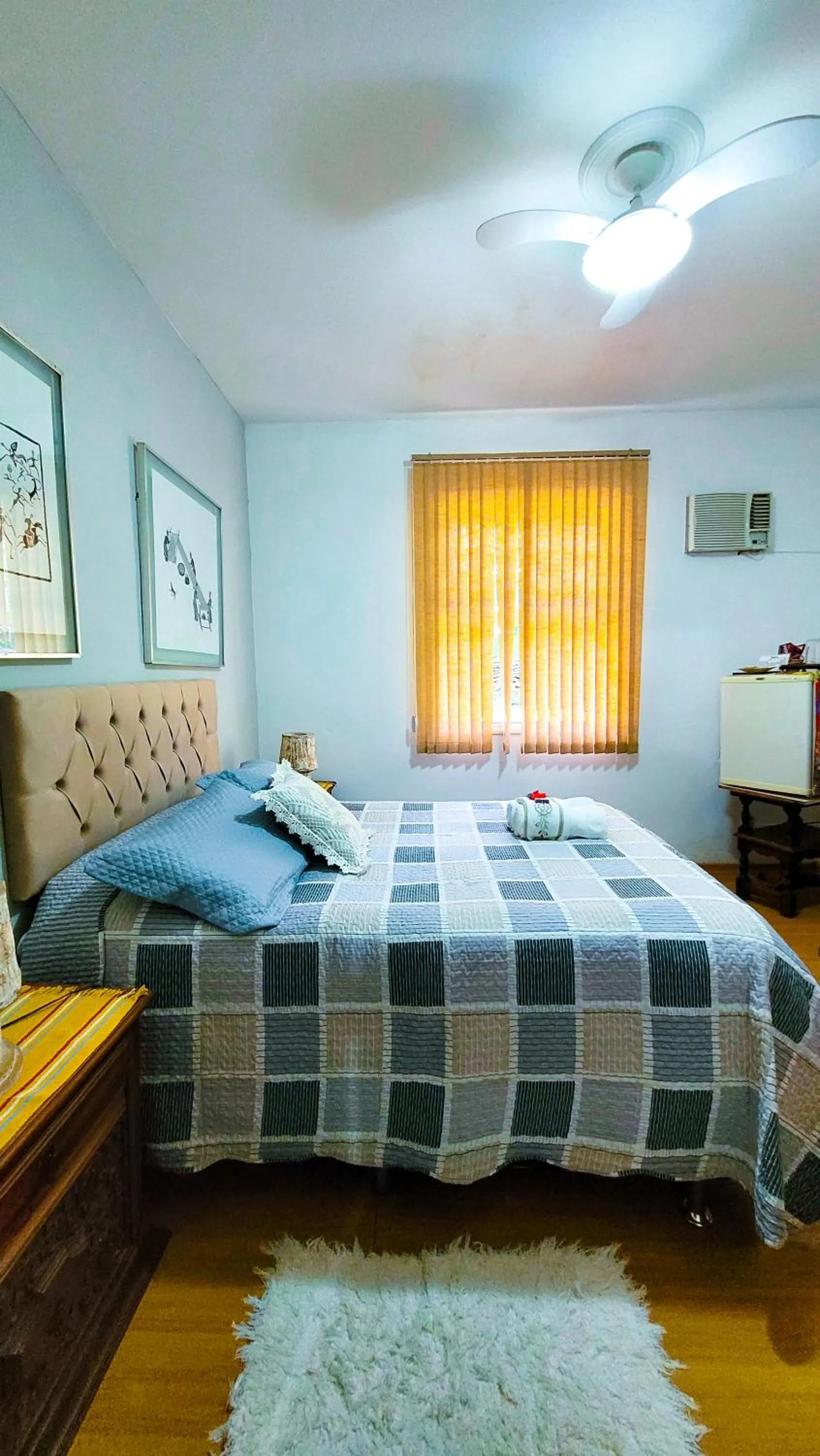 Bed in Fazenda Quinta da Esperança- Pousada e Lazer