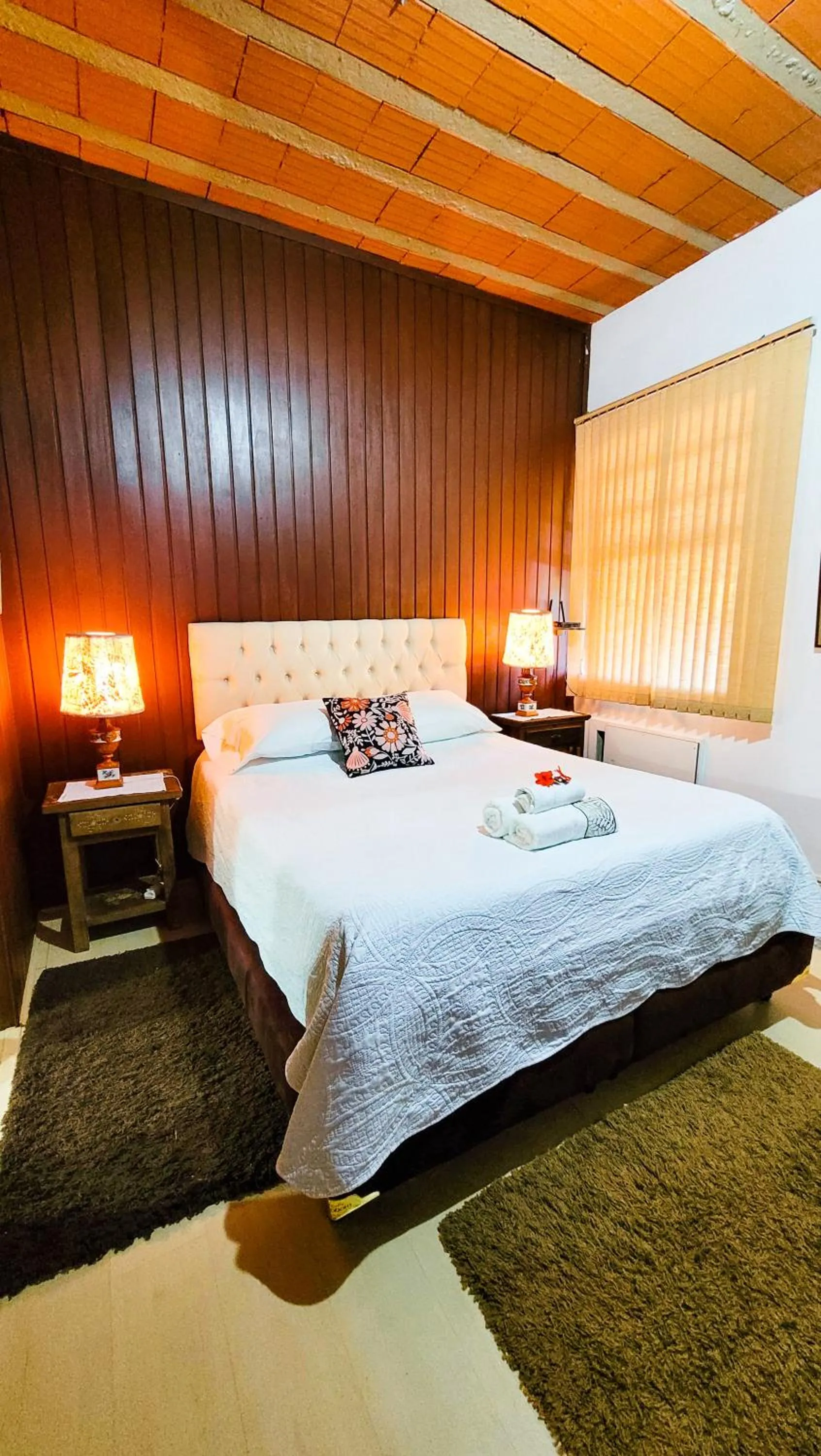 Bed in Fazenda Quinta da Esperança- Pousada e Lazer