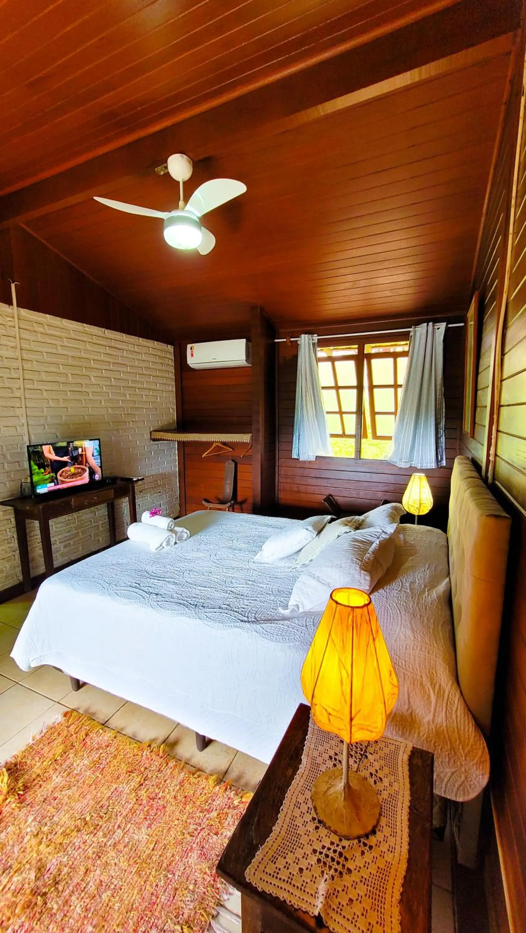 Bed in Fazenda Quinta da Esperança- Pousada e Lazer