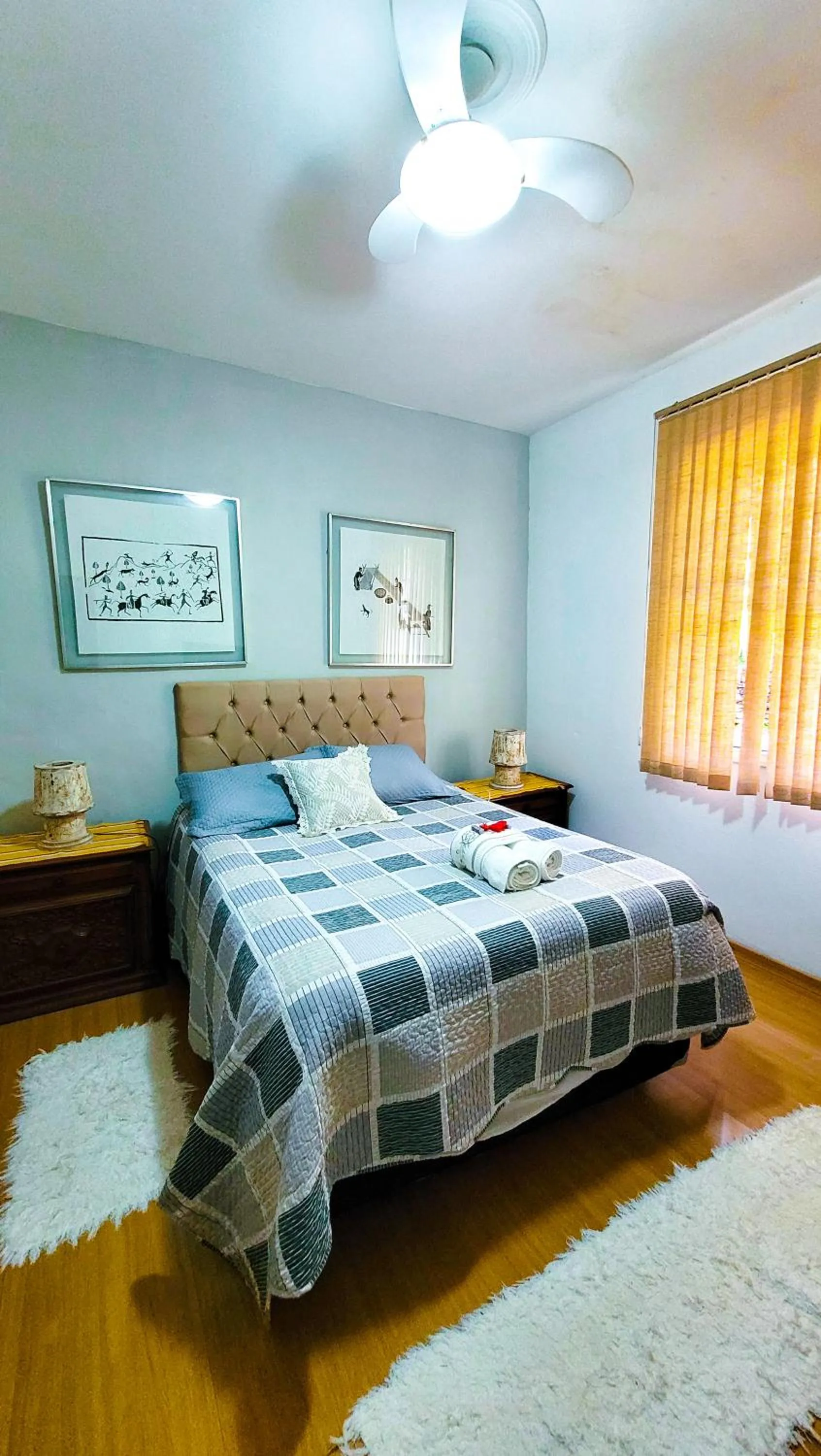 Bed in Fazenda Quinta da Esperança- Pousada e Lazer