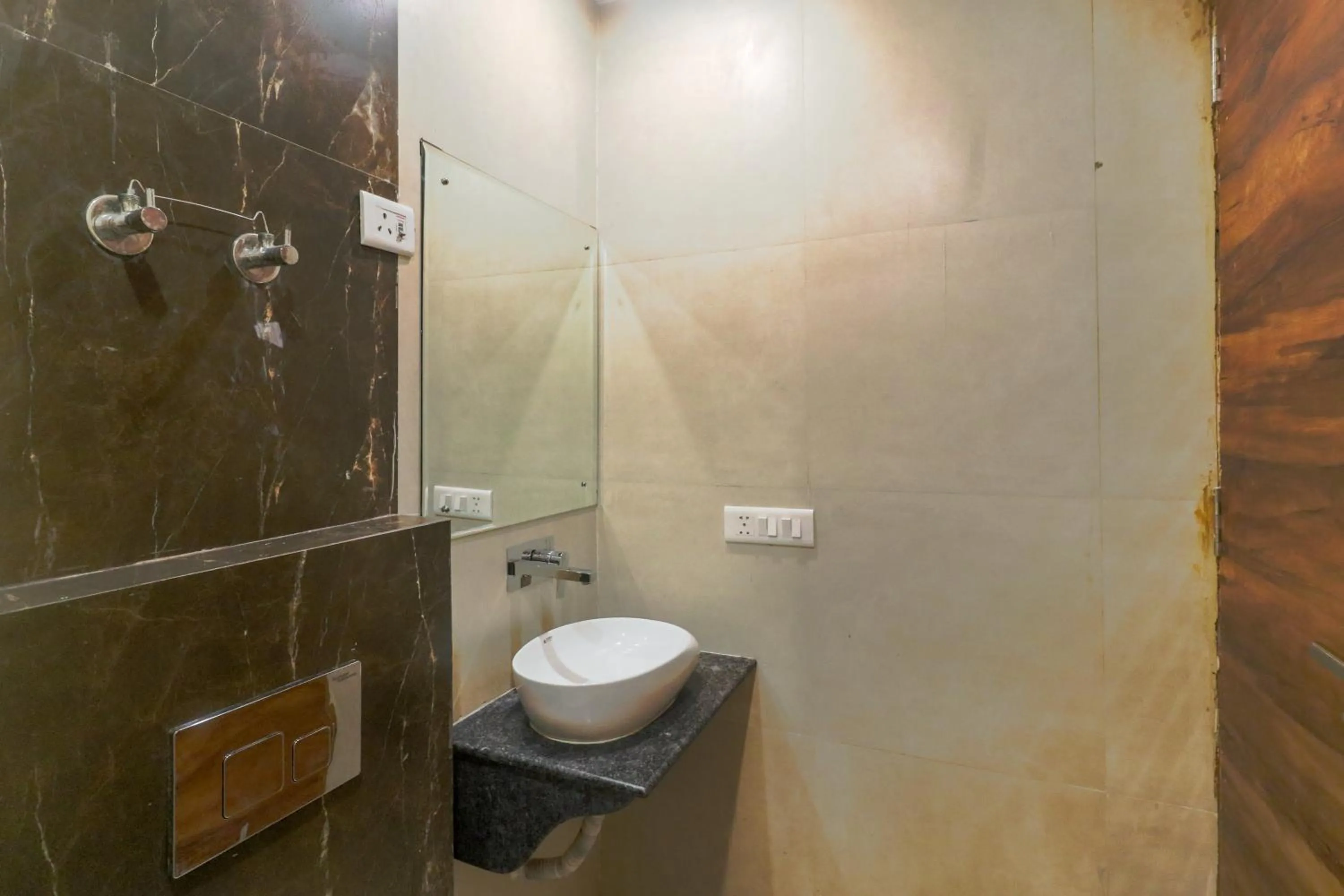 Shower in Hotel Vertu IGI Delhi Airport By OPO,Free Airport Pickup & Drop