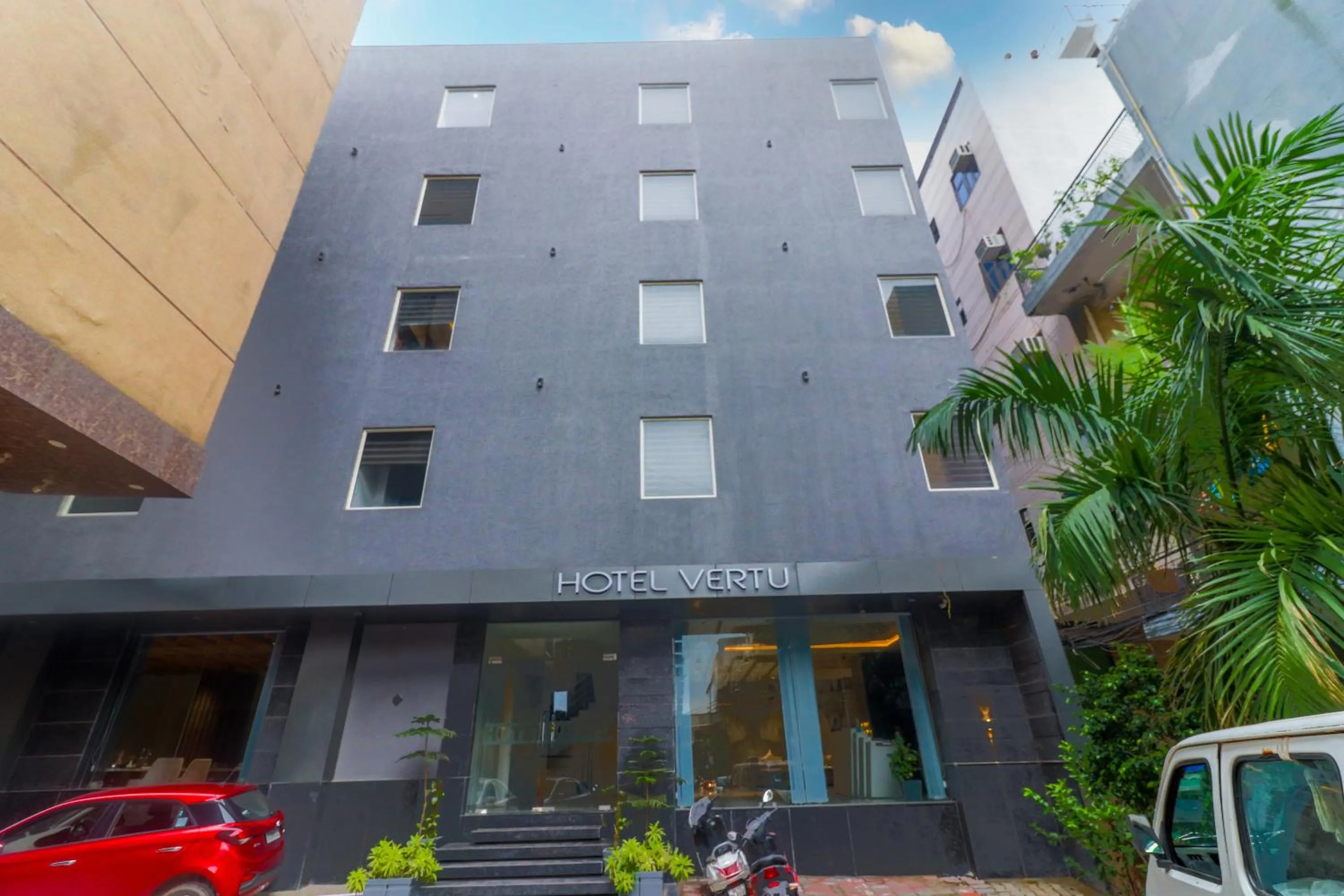 Property building in Hotel Vertu IGI Delhi Airport By OPO,Free Airport Pickup & Drop
