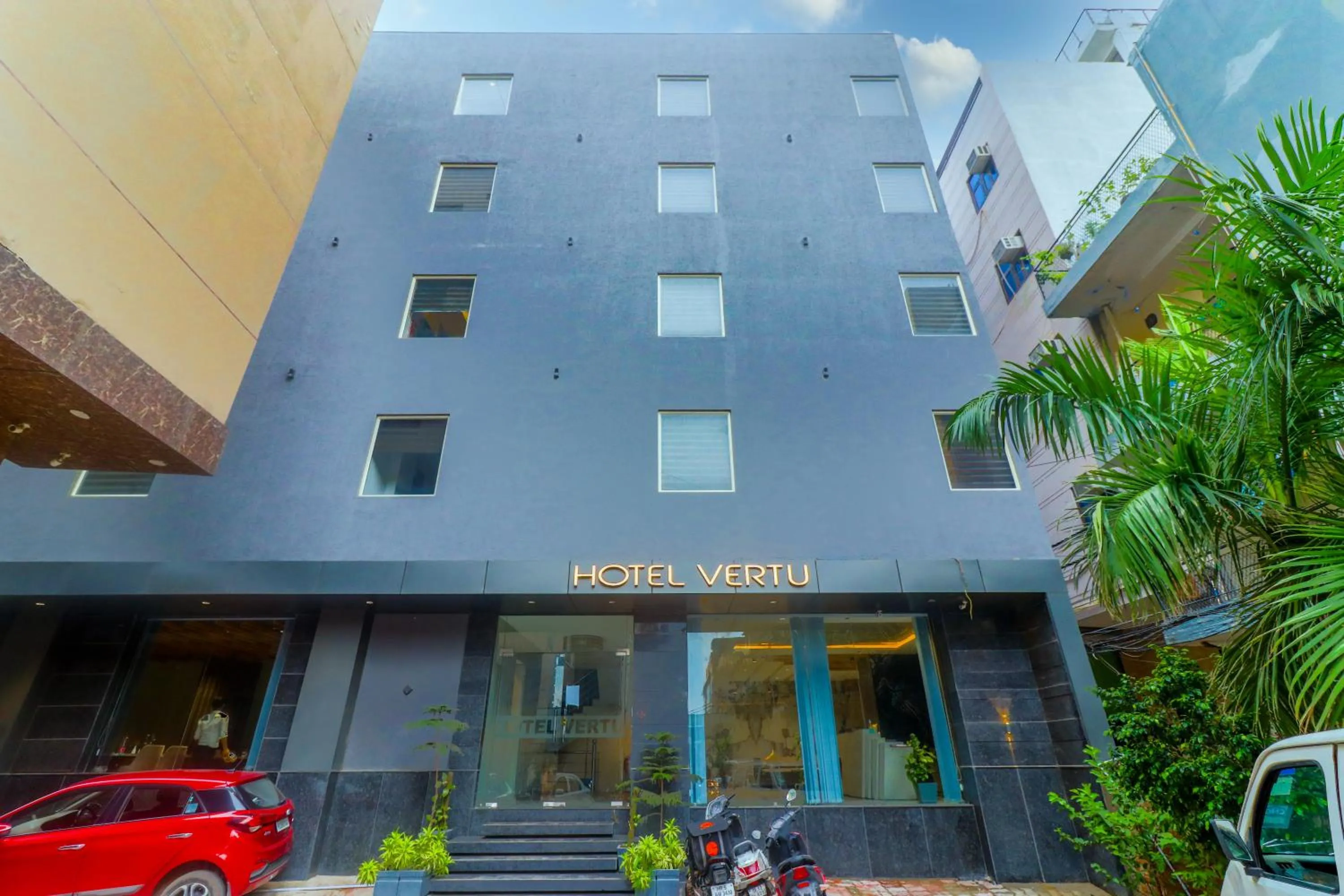 Property building in Hotel Vertu IGI Delhi Airport By OPO,Free Airport Pickup & Drop