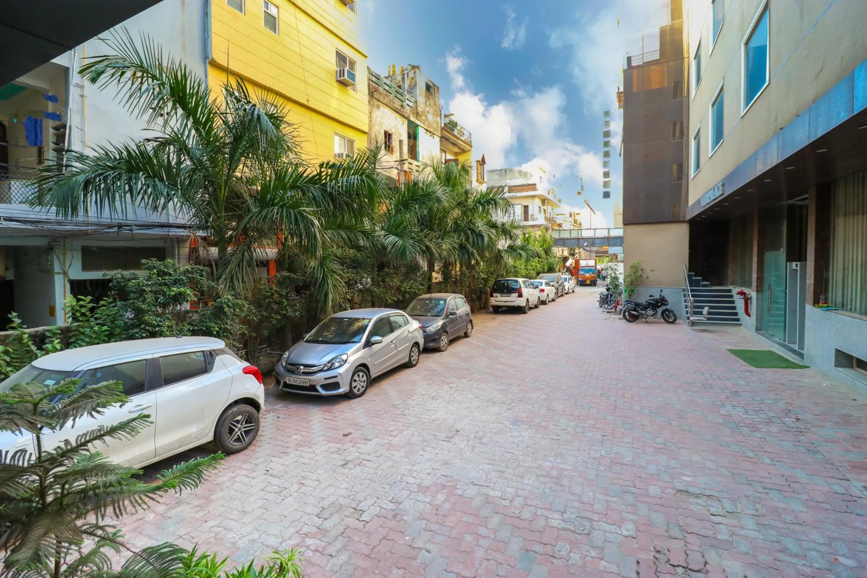 Street view in Hotel Vertu IGI Delhi Airport By OPO,Free Airport Pickup & Drop