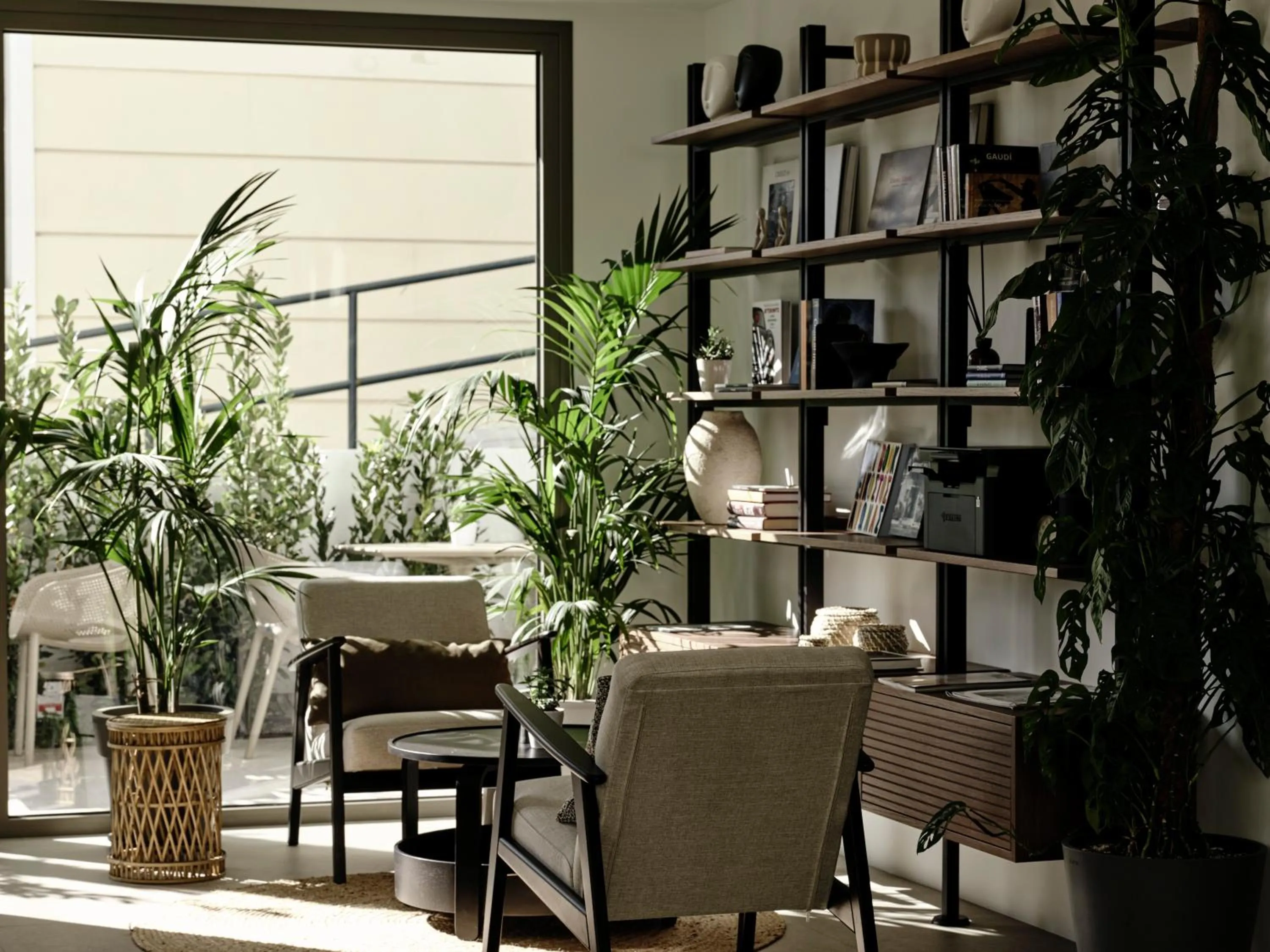 Library in Bond Smart Living Suites