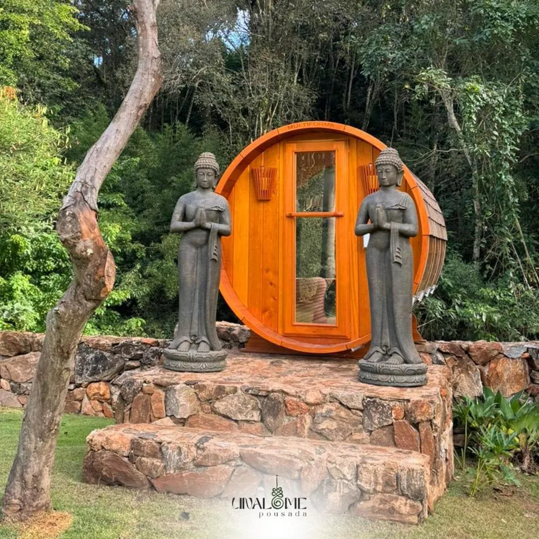 Garden in Unalome Pousada