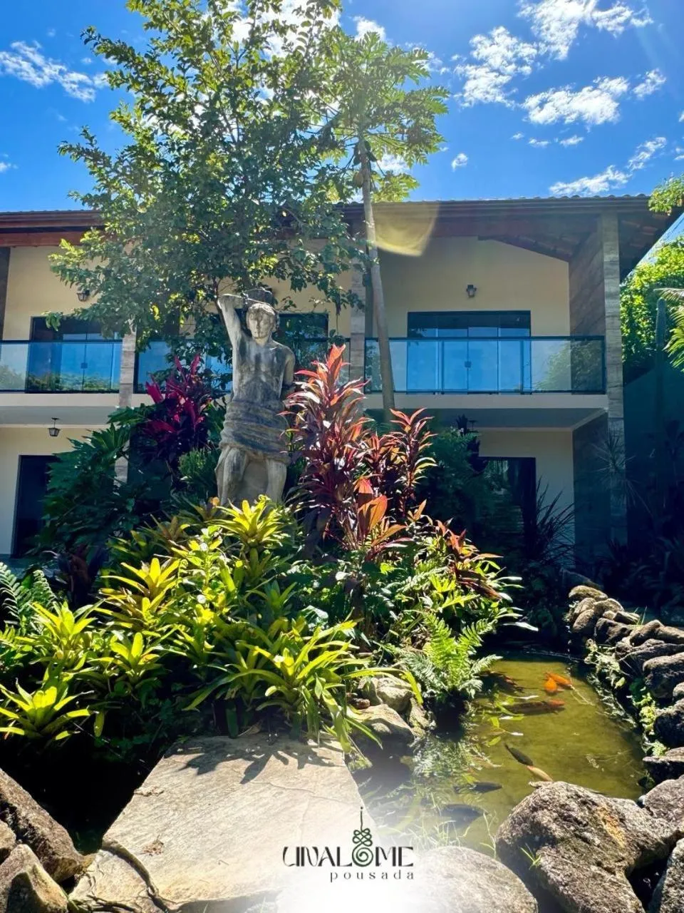 Lake view in Unalome Pousada