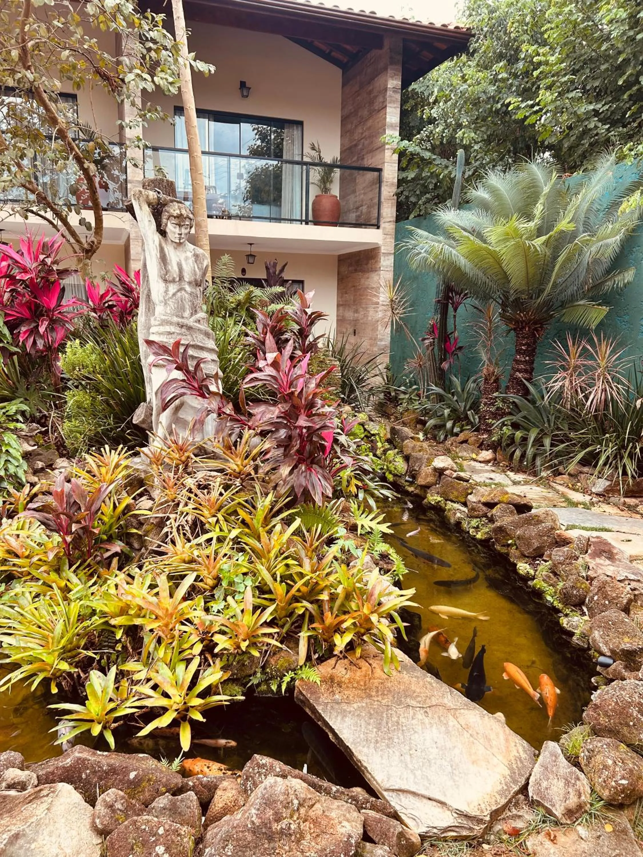 Garden in Unalome Pousada