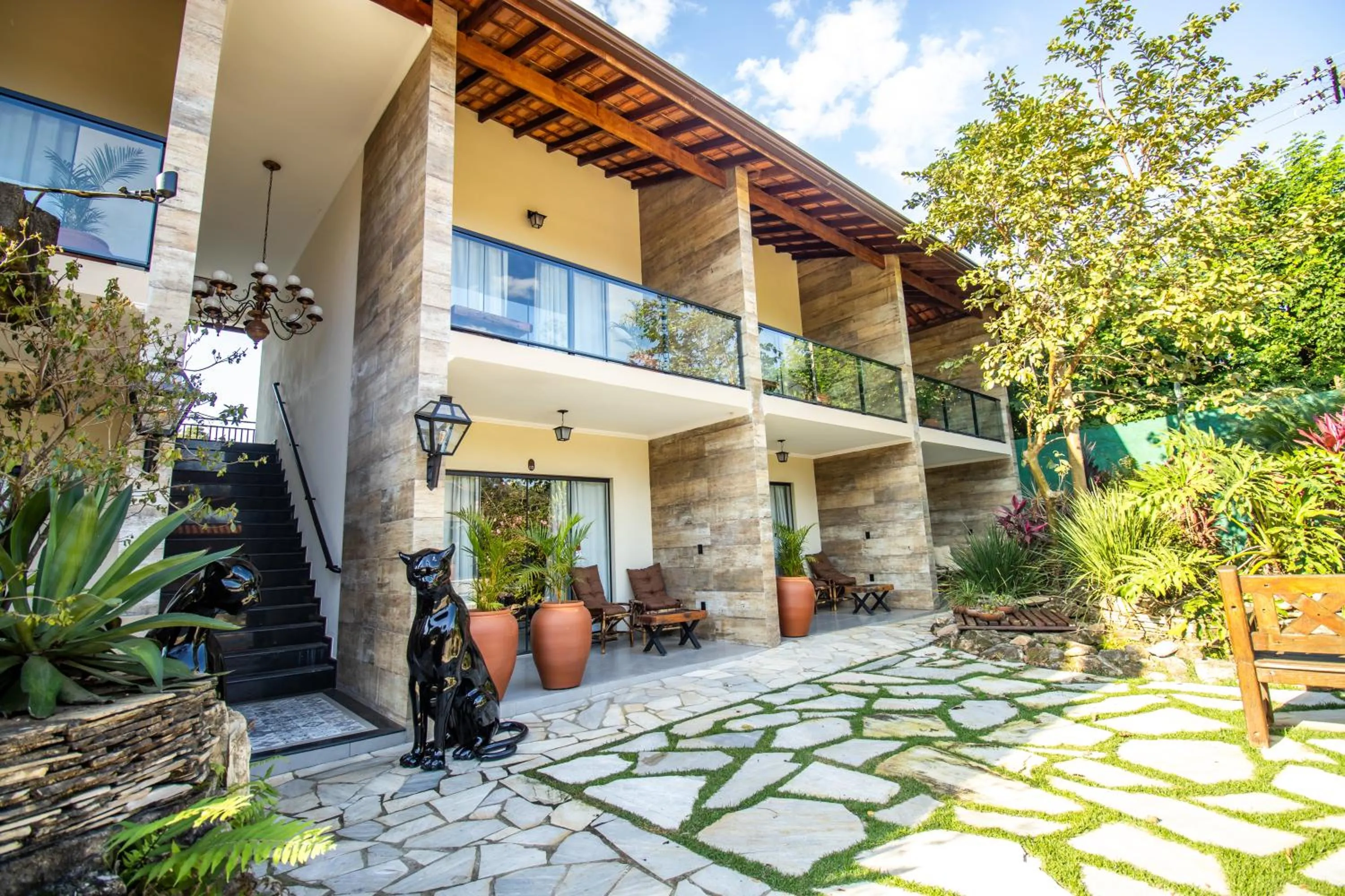 Property building in Unalome Pousada