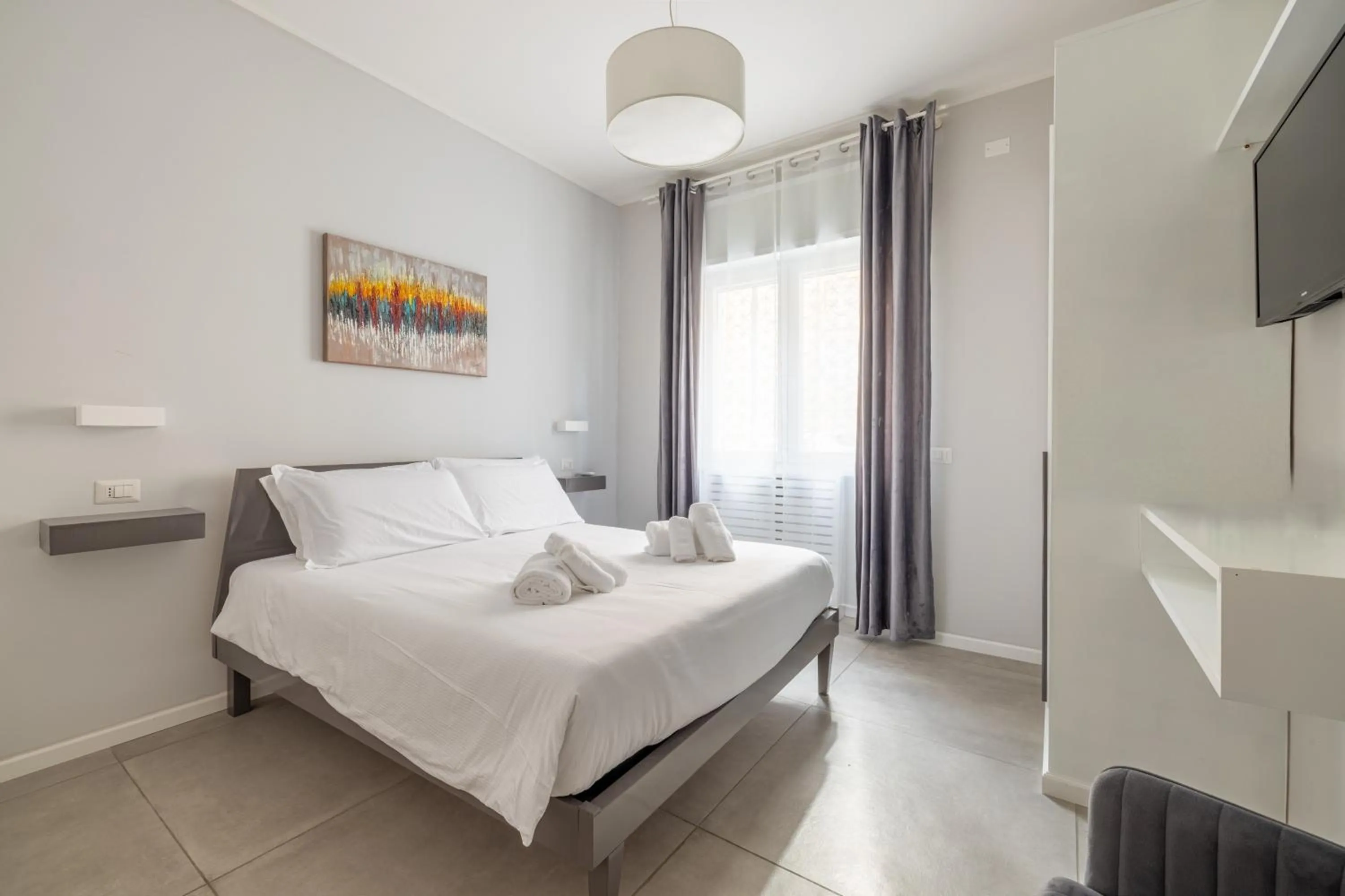 Bedroom, Bed in Belli Suites Vatican Rome Guest House