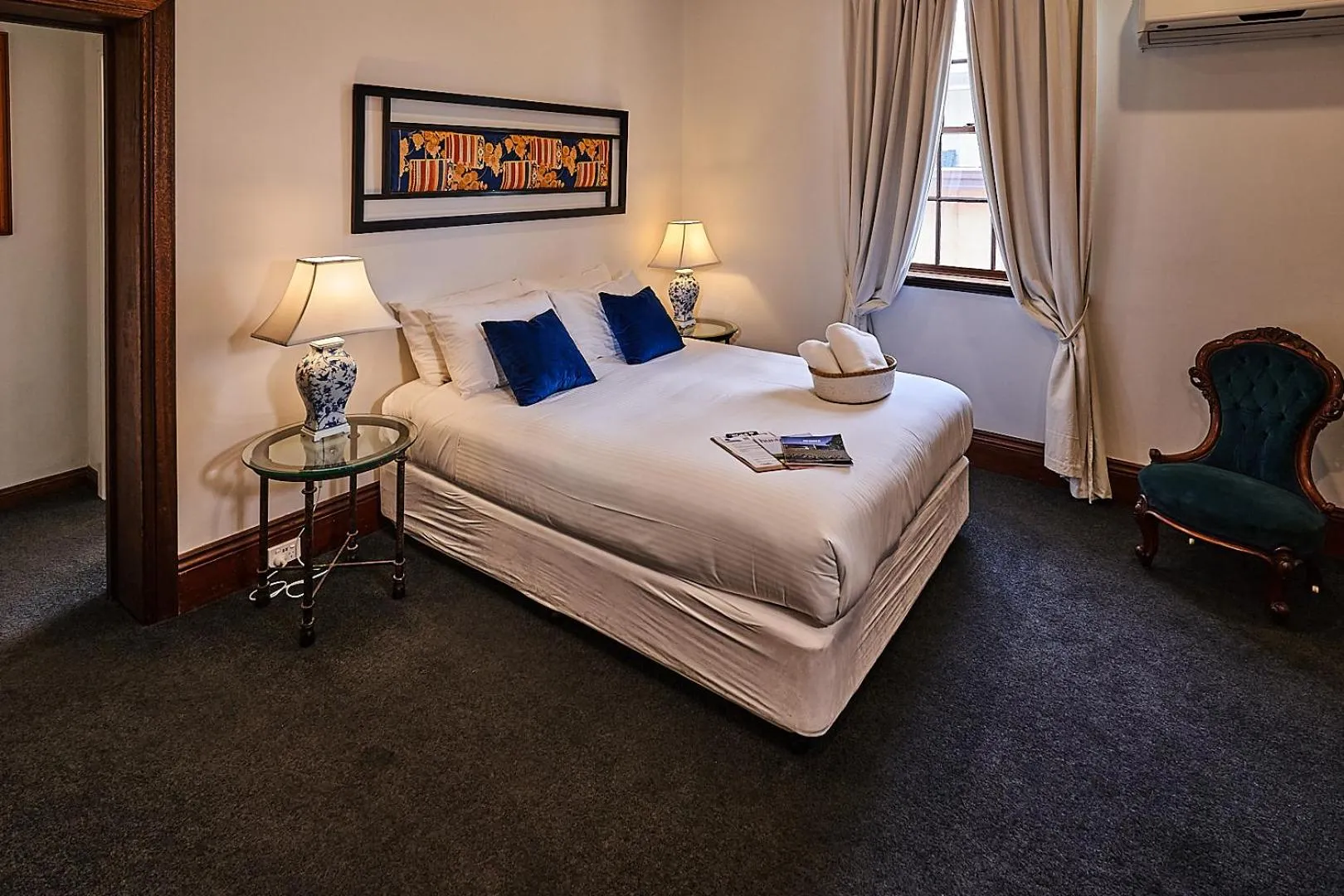 Bed in The Bronte Boutique Hotel