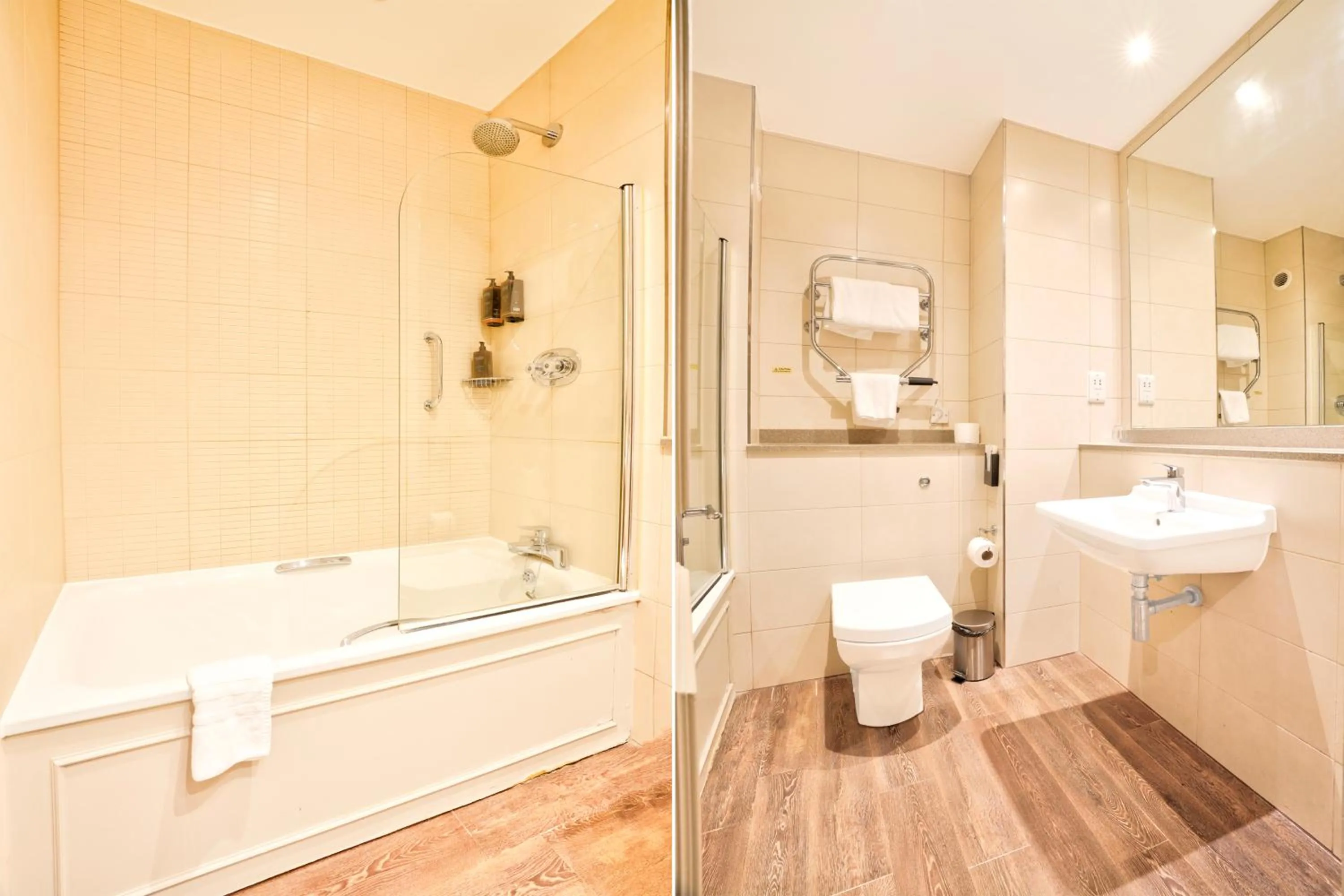 Bathroom in Sunday Box Hill Burford Bridge Hotel