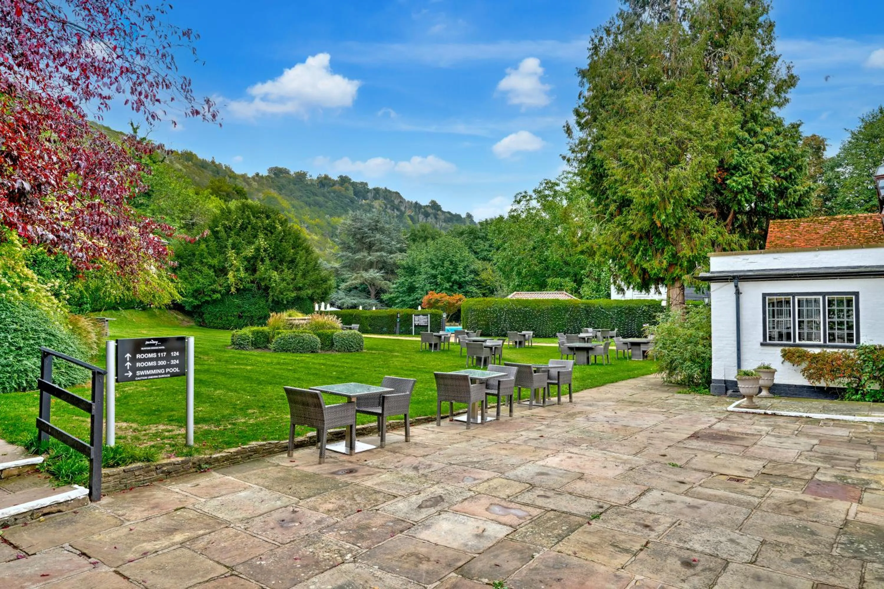 Sunday Box Hill Burford Bridge Hotel