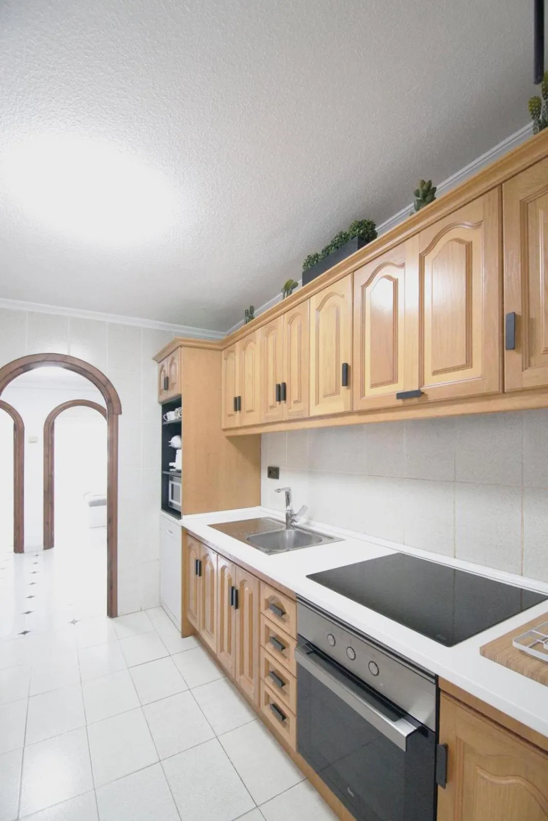Kitchen or kitchenette in Ático Castillo de Mar