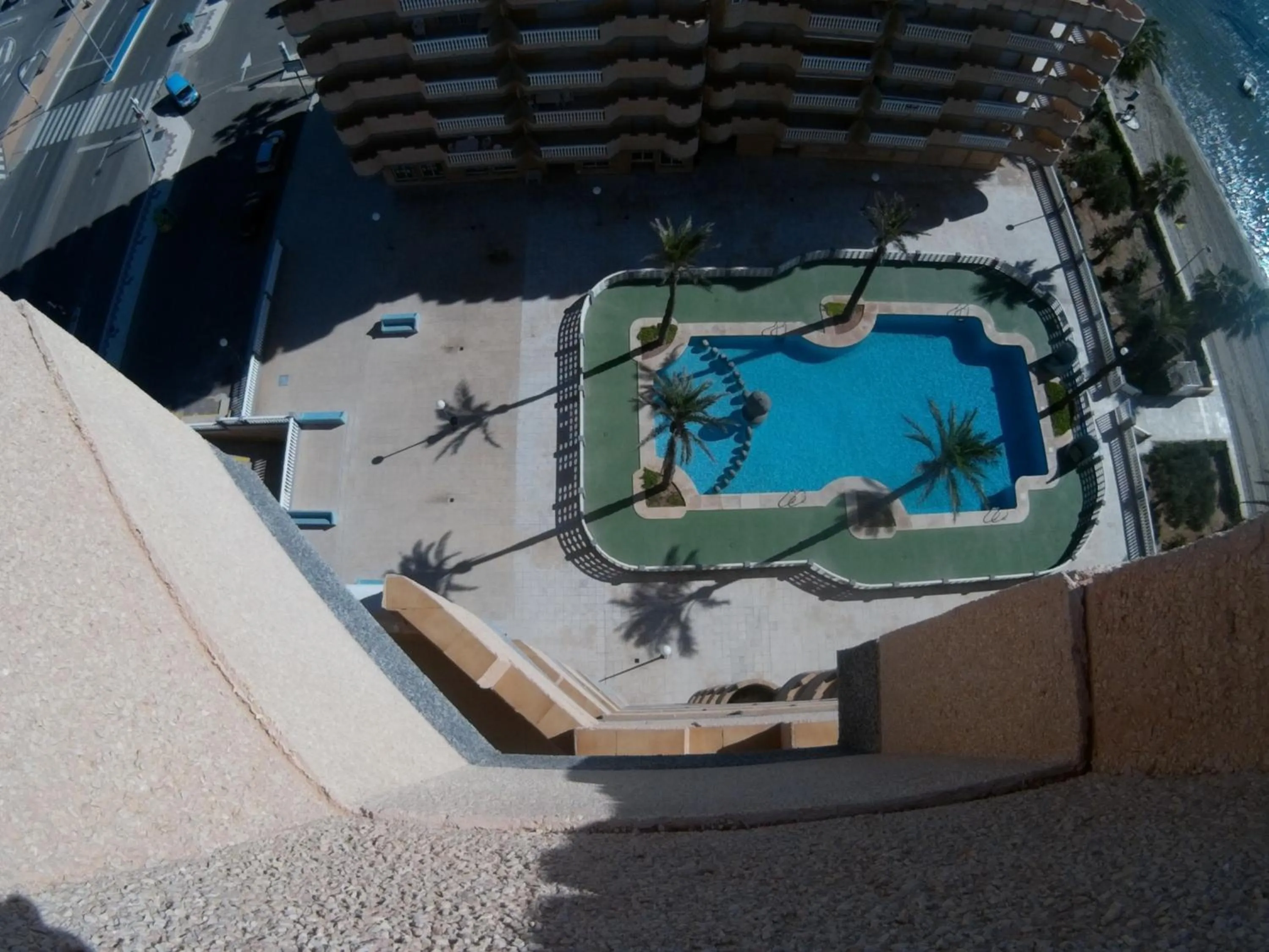 Bird's eye view in Ático Castillo de Mar